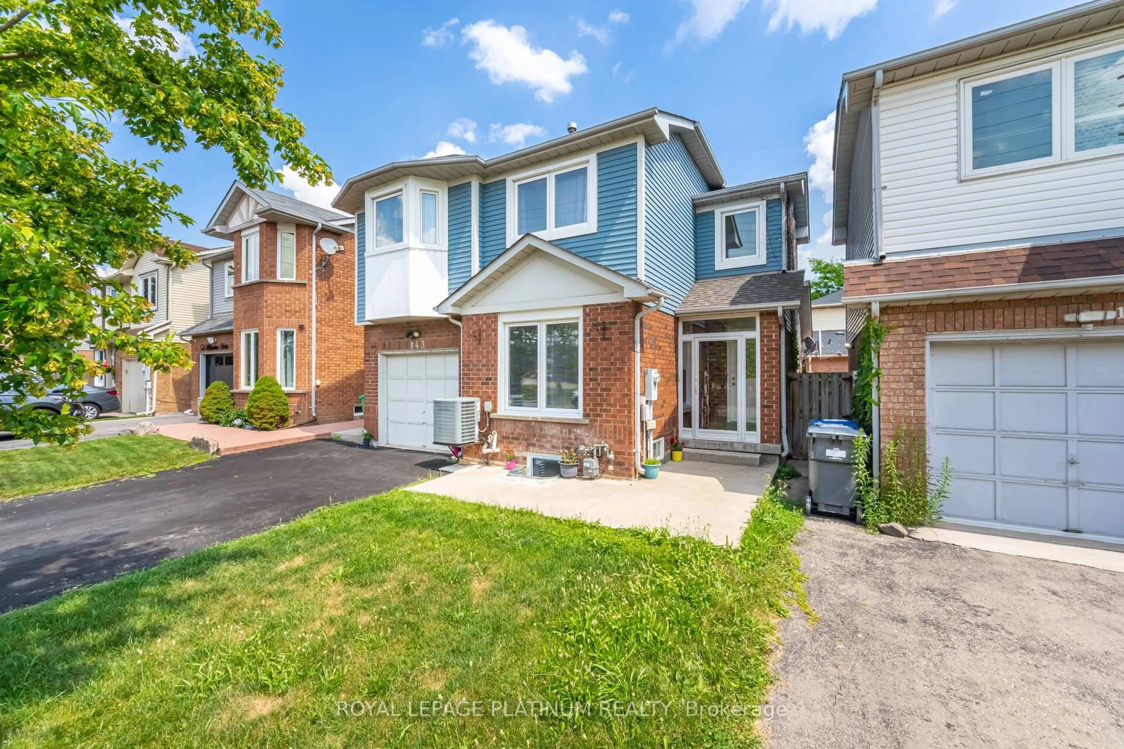 Home with brick exterior material, street for 143 Millstone Dr, Brampton Ontario L6Y 4P9
