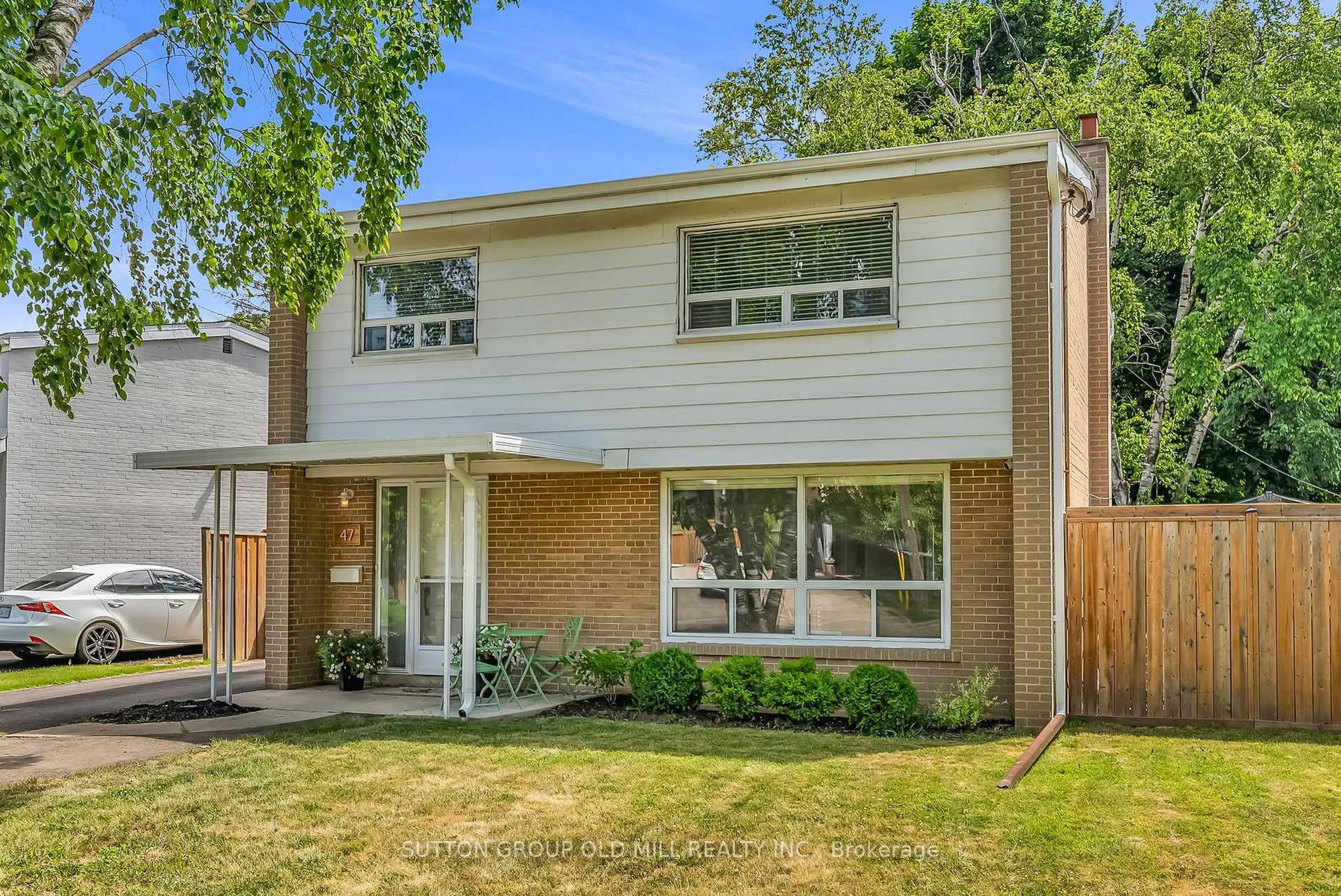 Home with brick exterior material, street for 47 Ashfield Dr, Toronto Ontario M9C 4T7