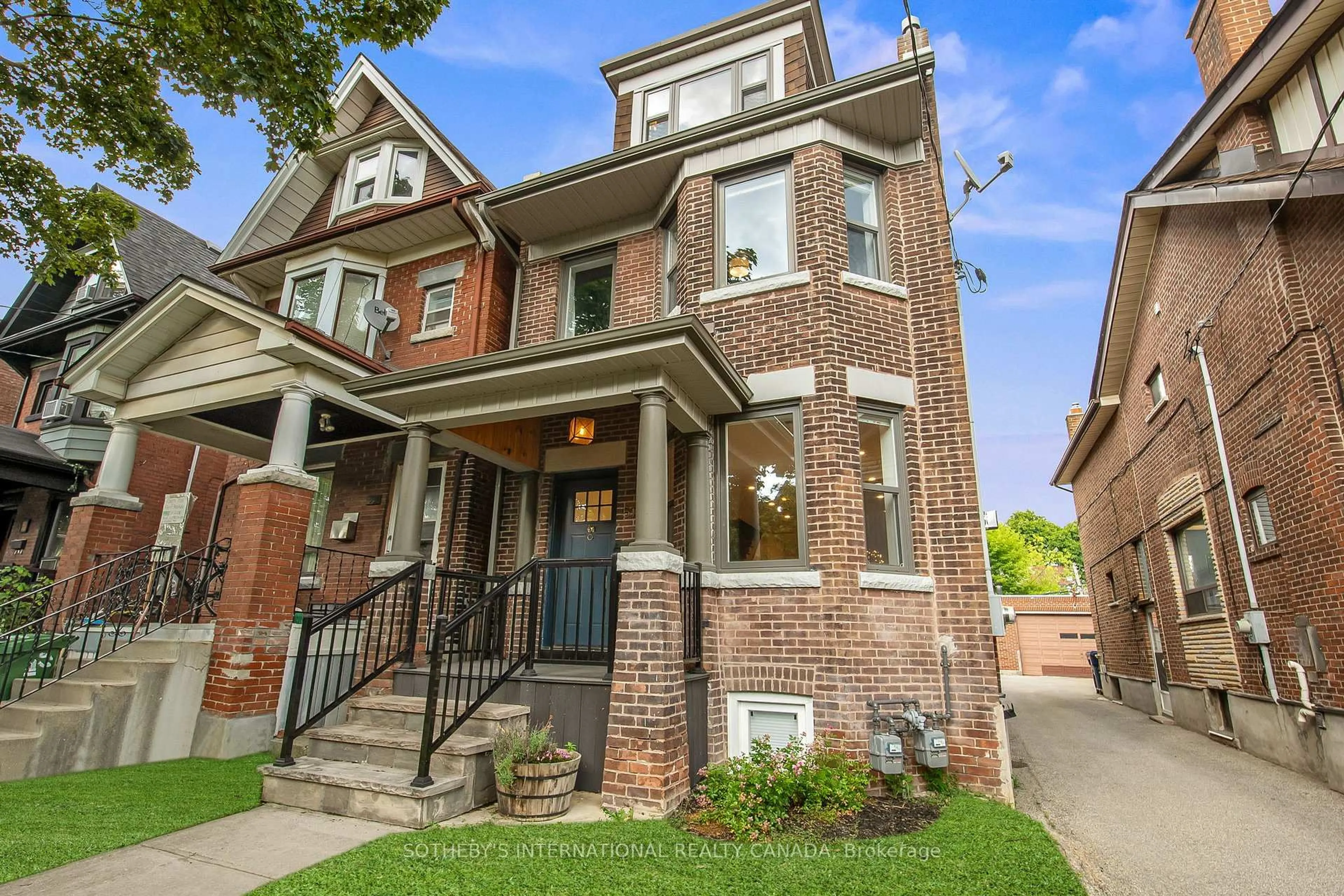 Home with brick exterior material, street for 57 Westmoreland Ave, Toronto Ontario M6H 2Z8