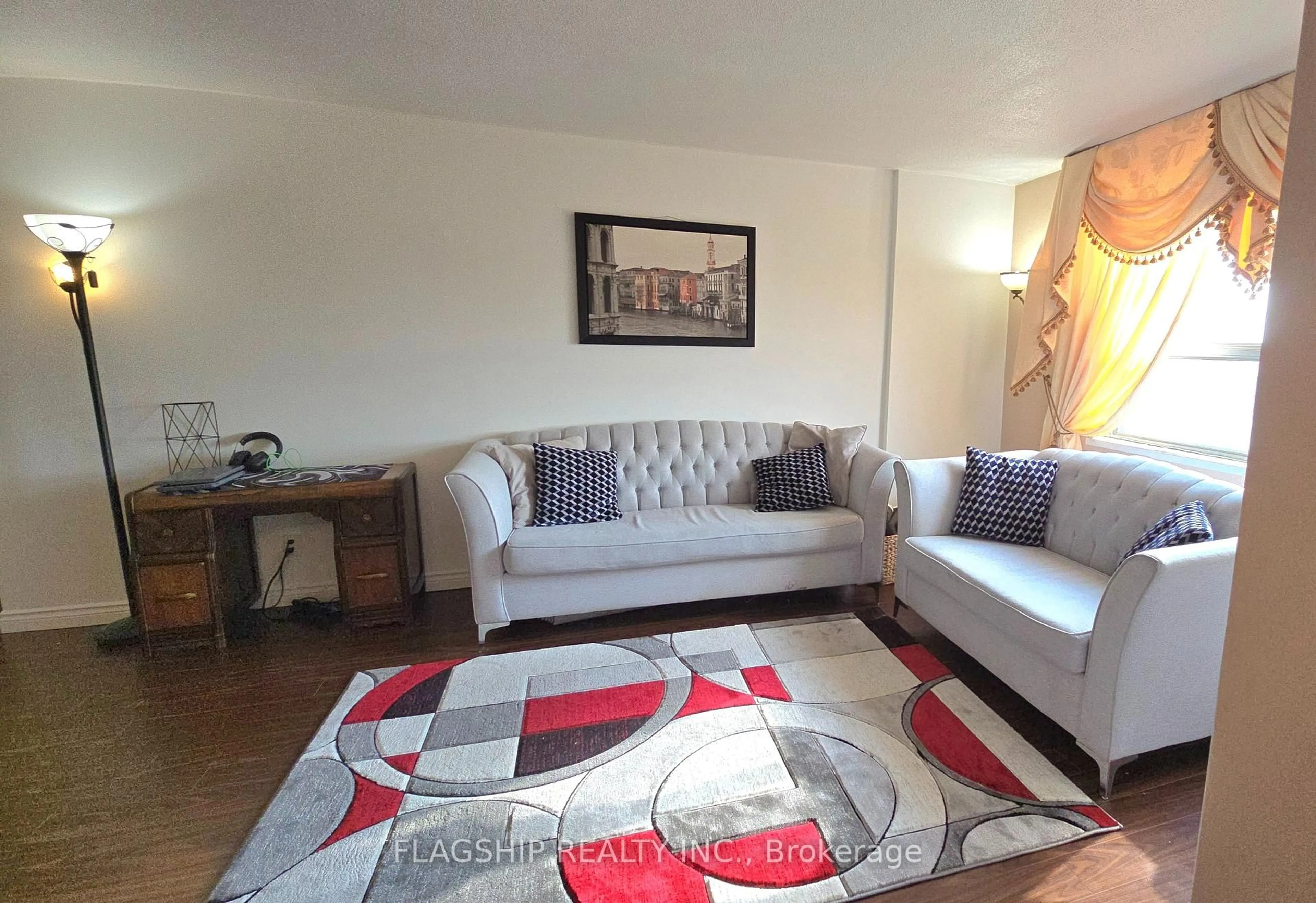 Living room with furniture, unknown for 2835 Islington Ave #612, Toronto Ontario M9L 2K2