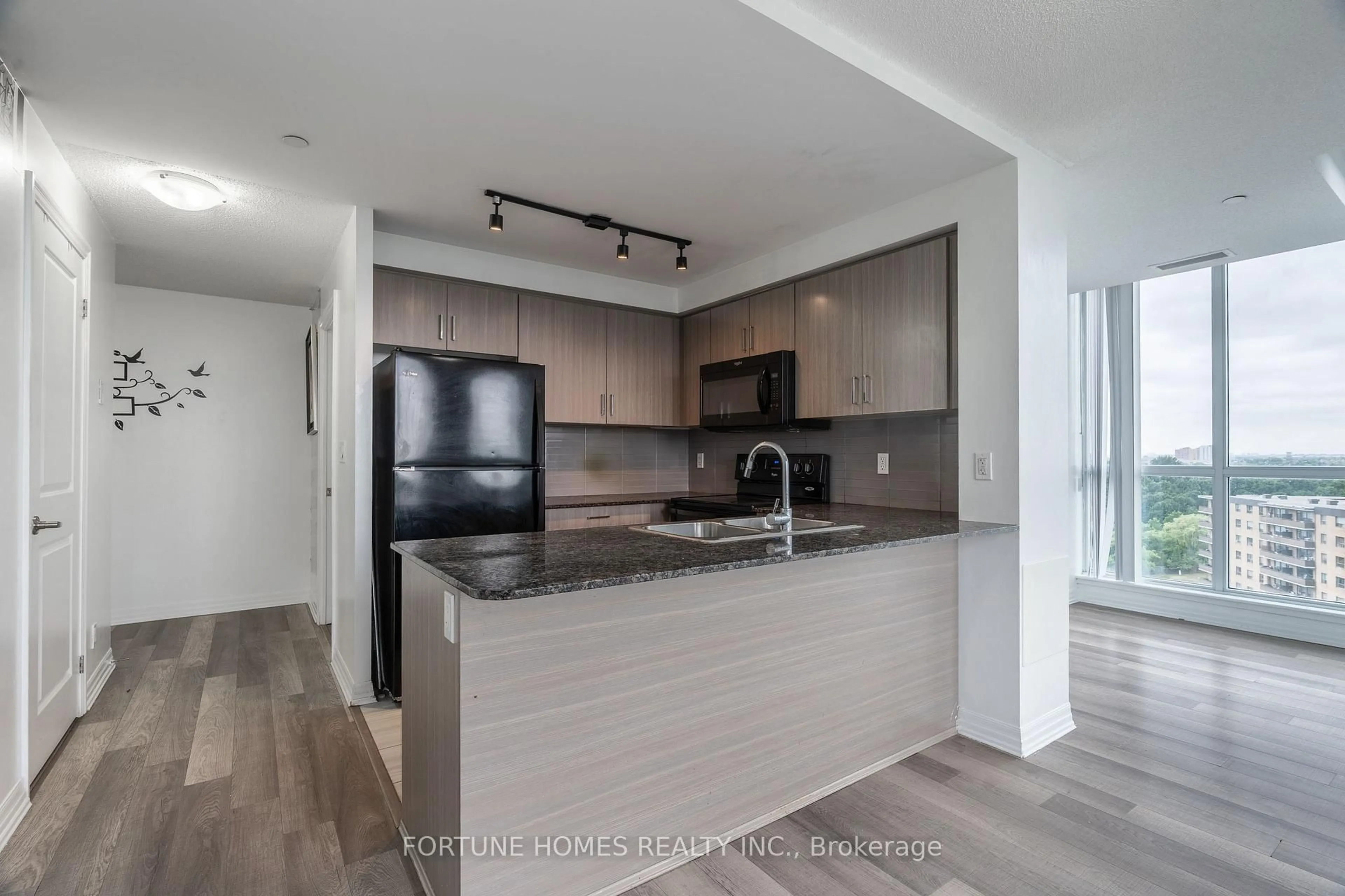 Open concept kitchen, unknown for 80 Esther Lorrie Dr #1105, Toronto Ontario M9W 0C6