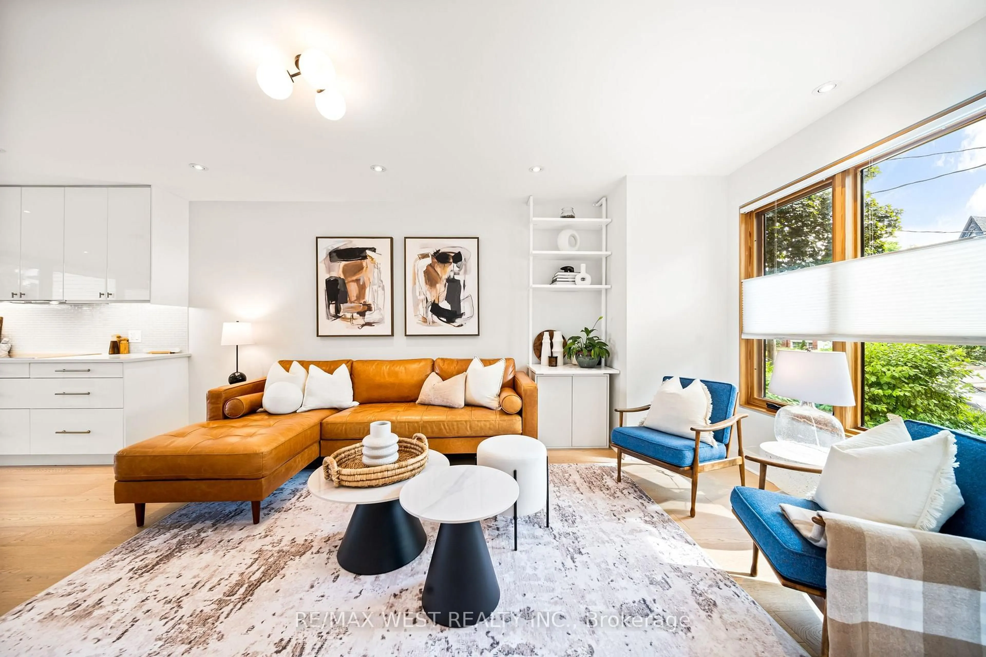 Living room with furniture, unknown for 75 Laws St, Toronto Ontario M6P 2Y8