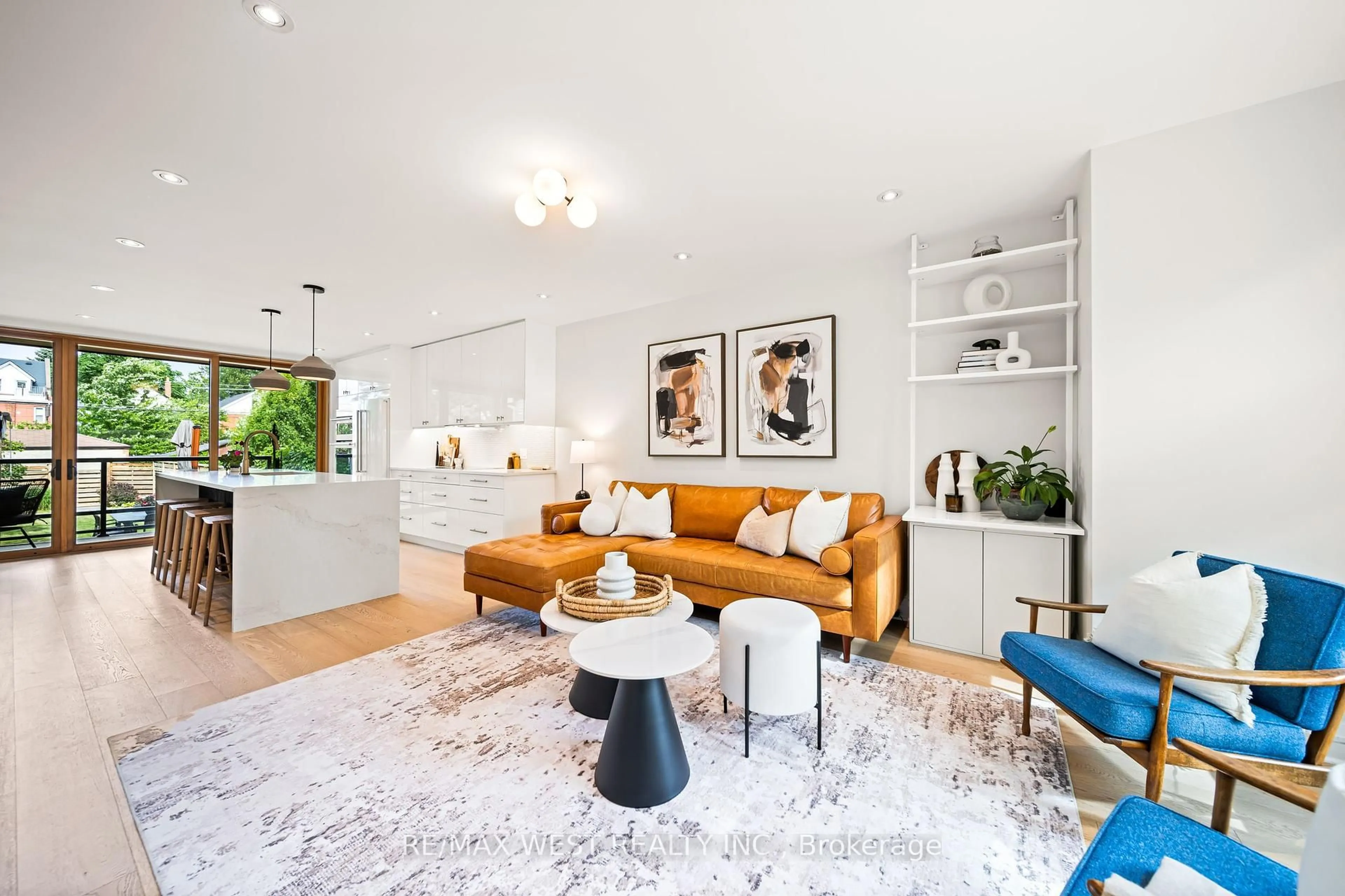 Living room with furniture, unknown for 75 Laws St, Toronto Ontario M6P 2Y8