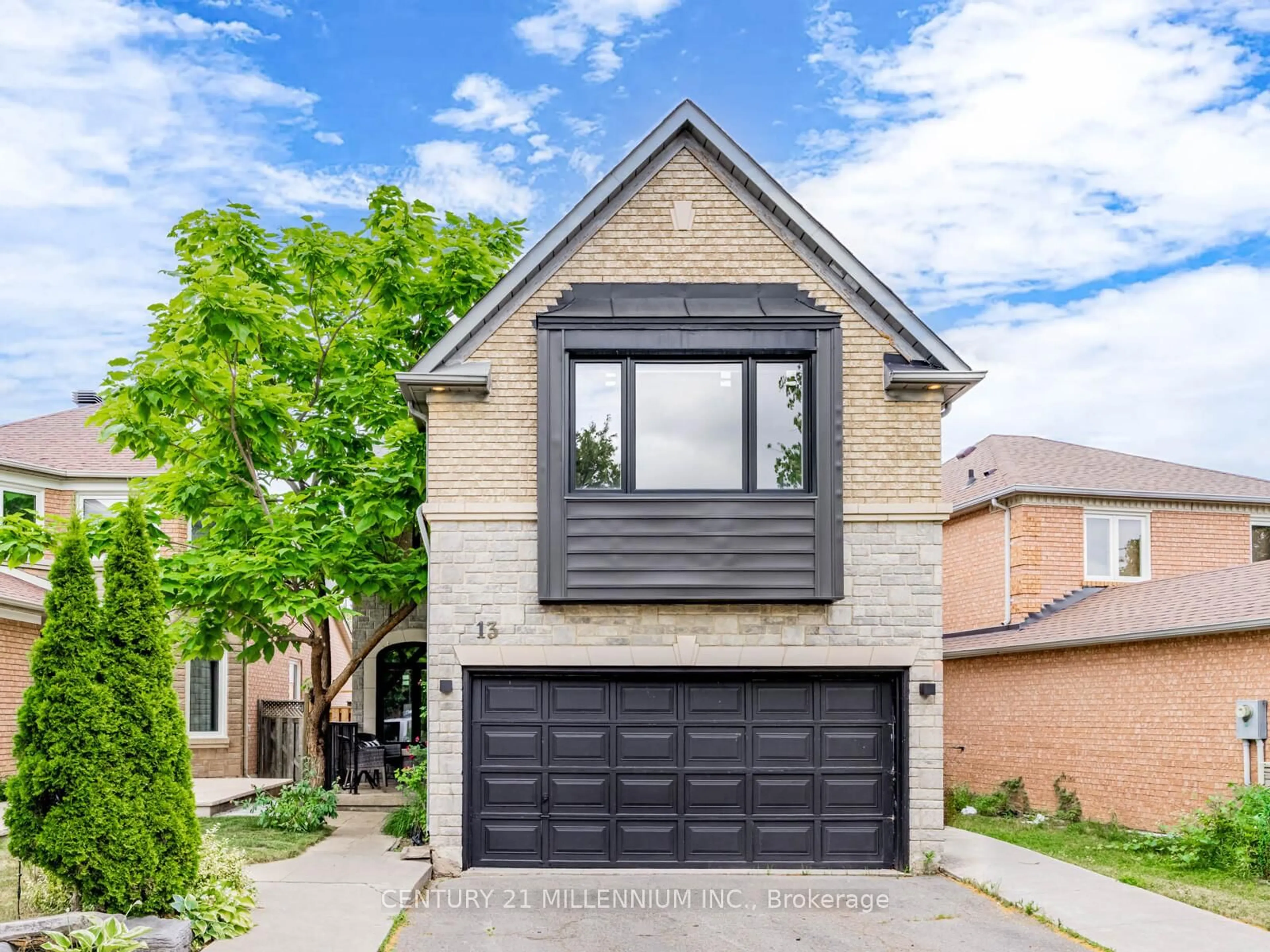 Home with brick exterior material, street for 13 Rocky Mountain Cres, Brampton Ontario L6R 1E9