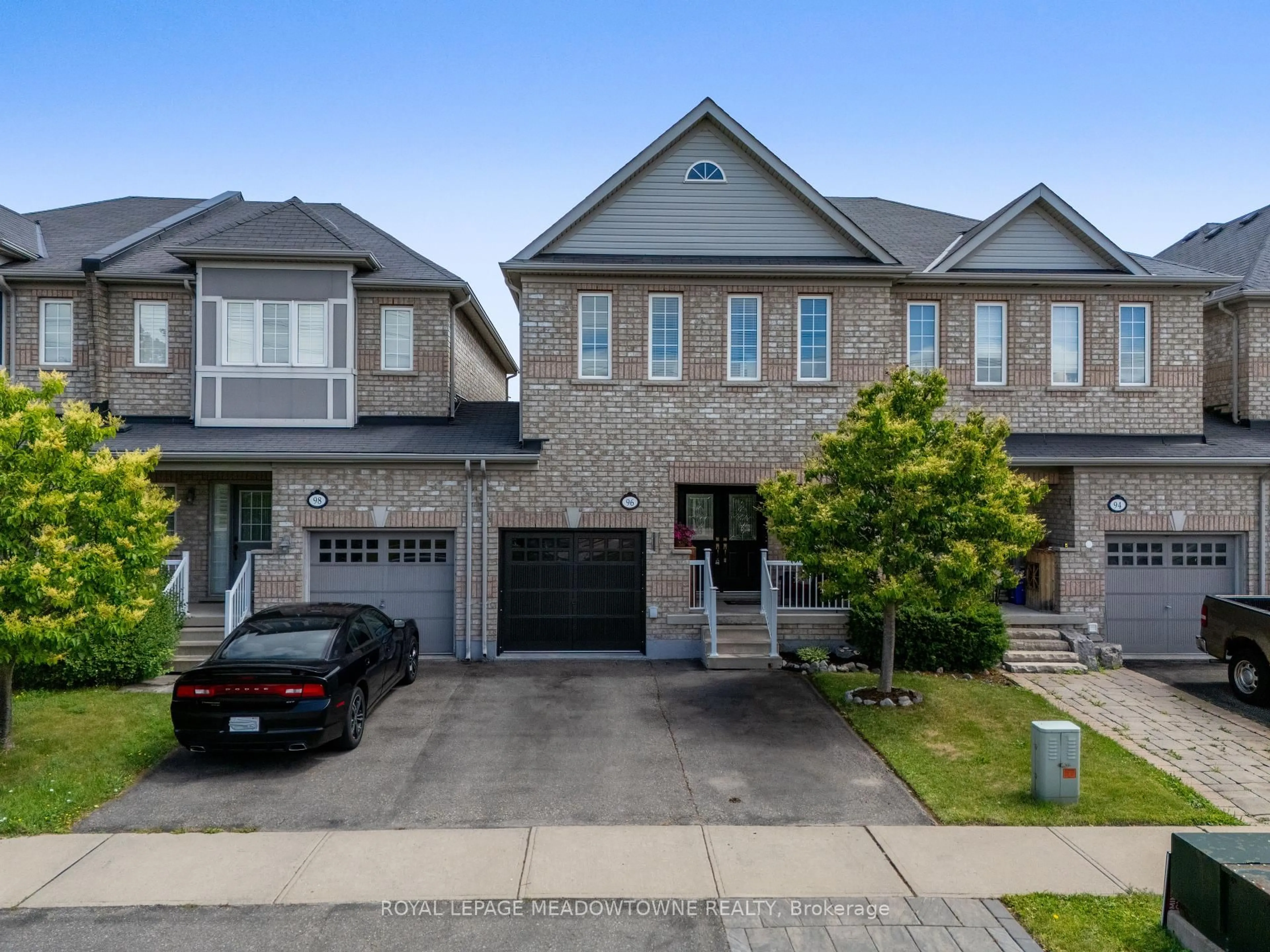 Home with brick exterior material, street for 96 Goldham Way, Halton Hills Ontario L7G 0C8