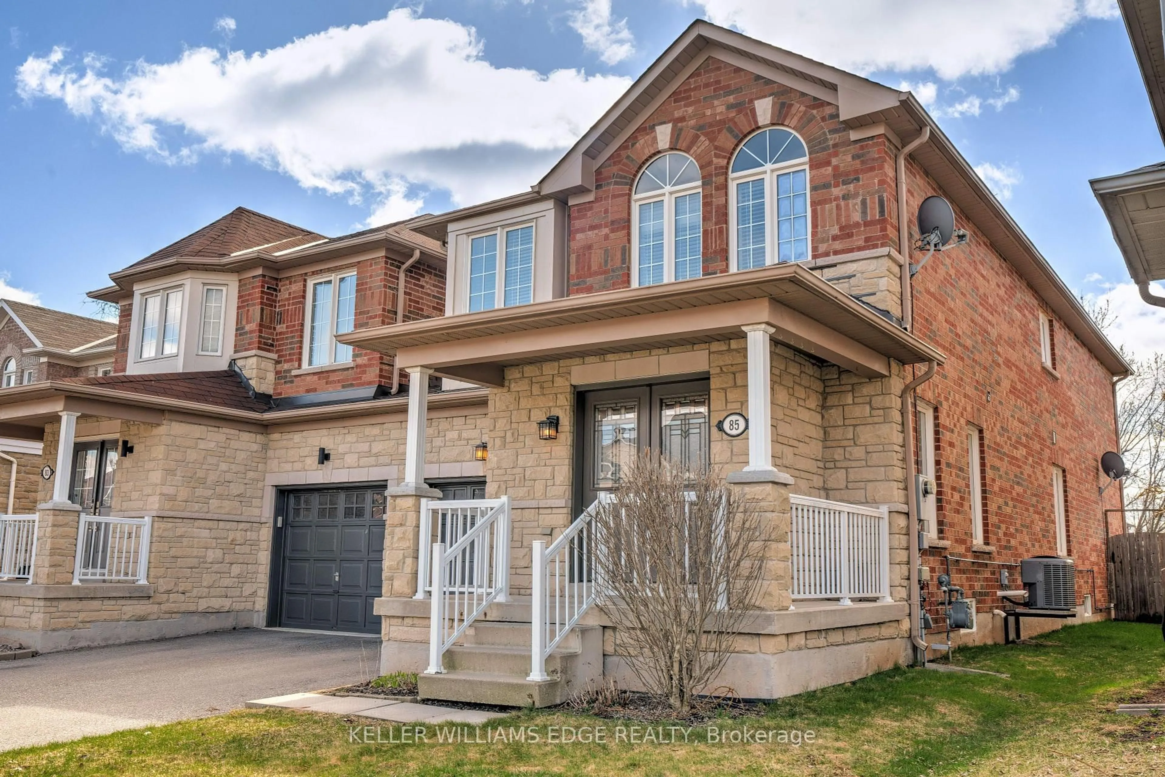 Home with brick exterior material, street for 85 Mowat Cres, Halton Hills Ontario L7G 6C6