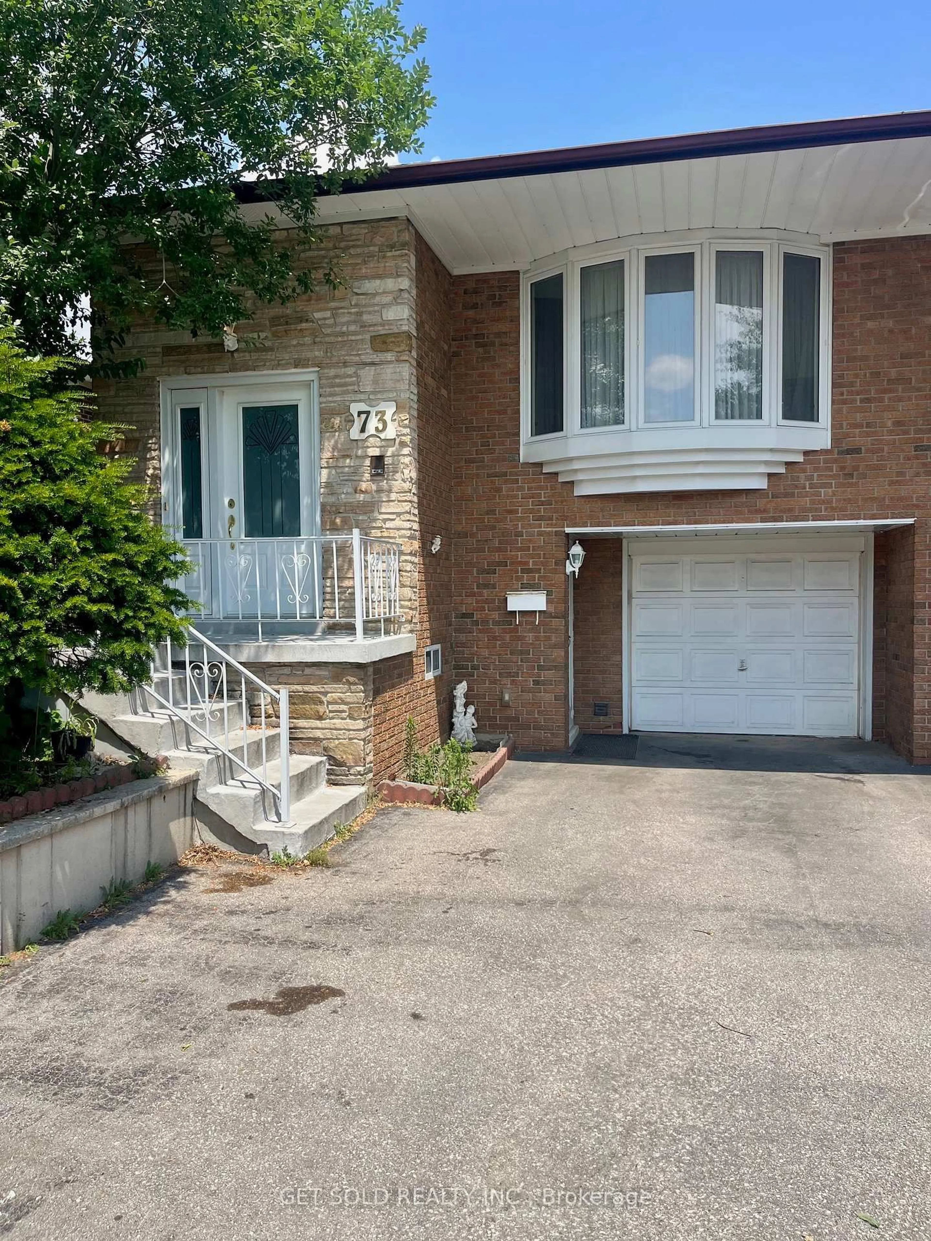 Home with brick exterior material, street for 73 Franel Cres, Toronto Ontario M9L 1B6