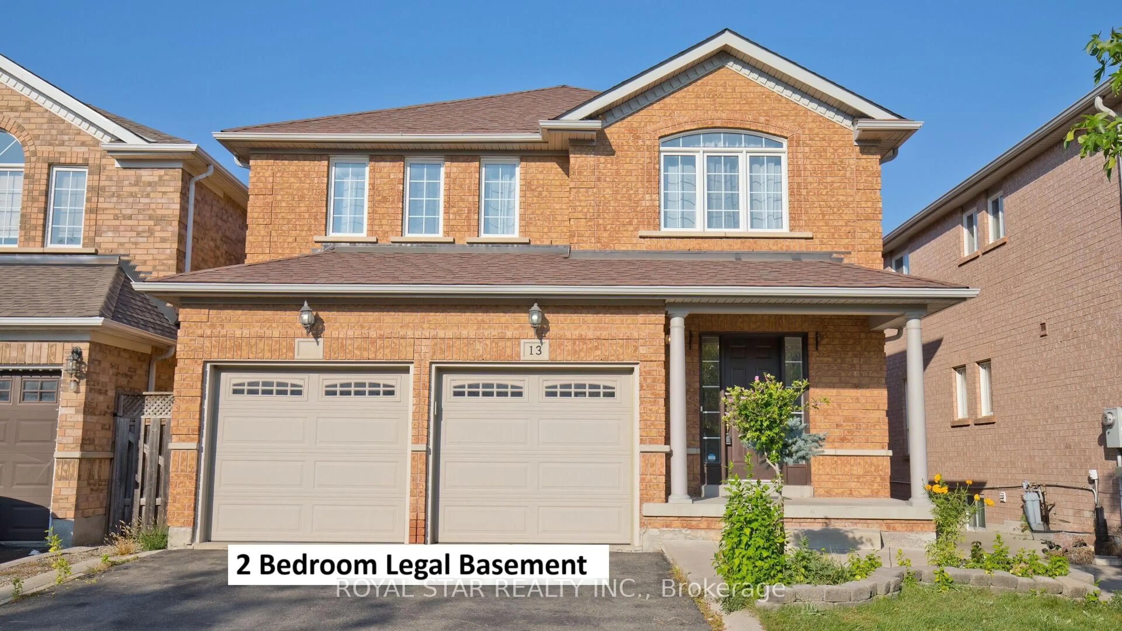 Home with brick exterior material, street for 13 Waterdale Rd, Brampton Ontario L7A 1S7
