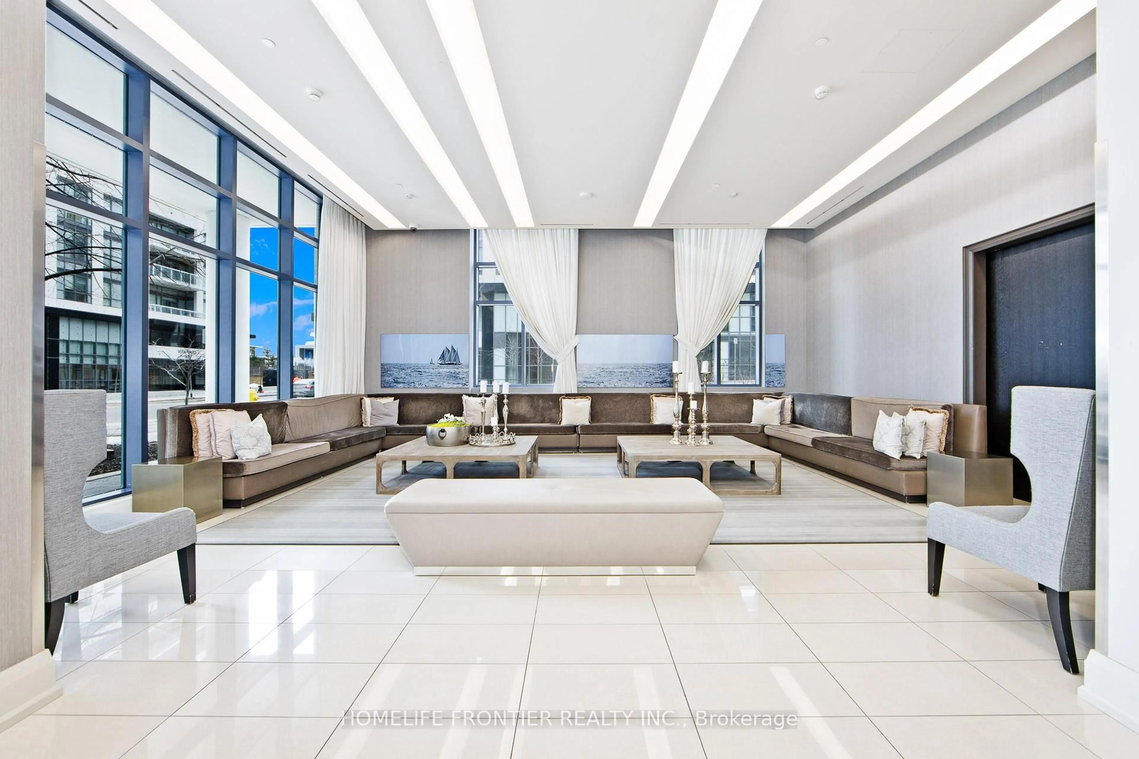 Lobby for 60 Annie Craig Dr #716, Toronto Ontario M8V 0C5