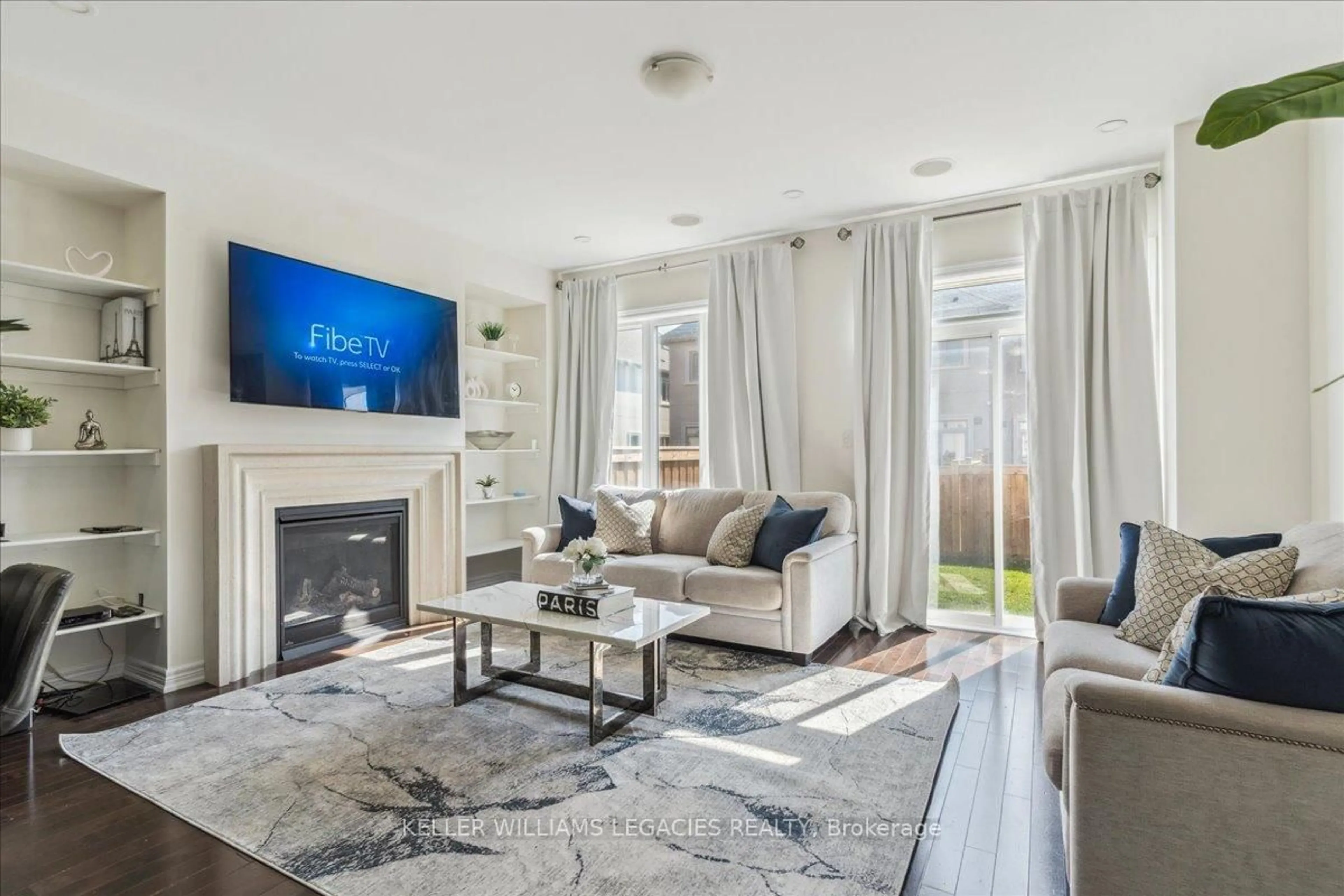 Living room with furniture, unknown for 69 Doris Pawley Cres, Caledon Ontario L7C 4E7