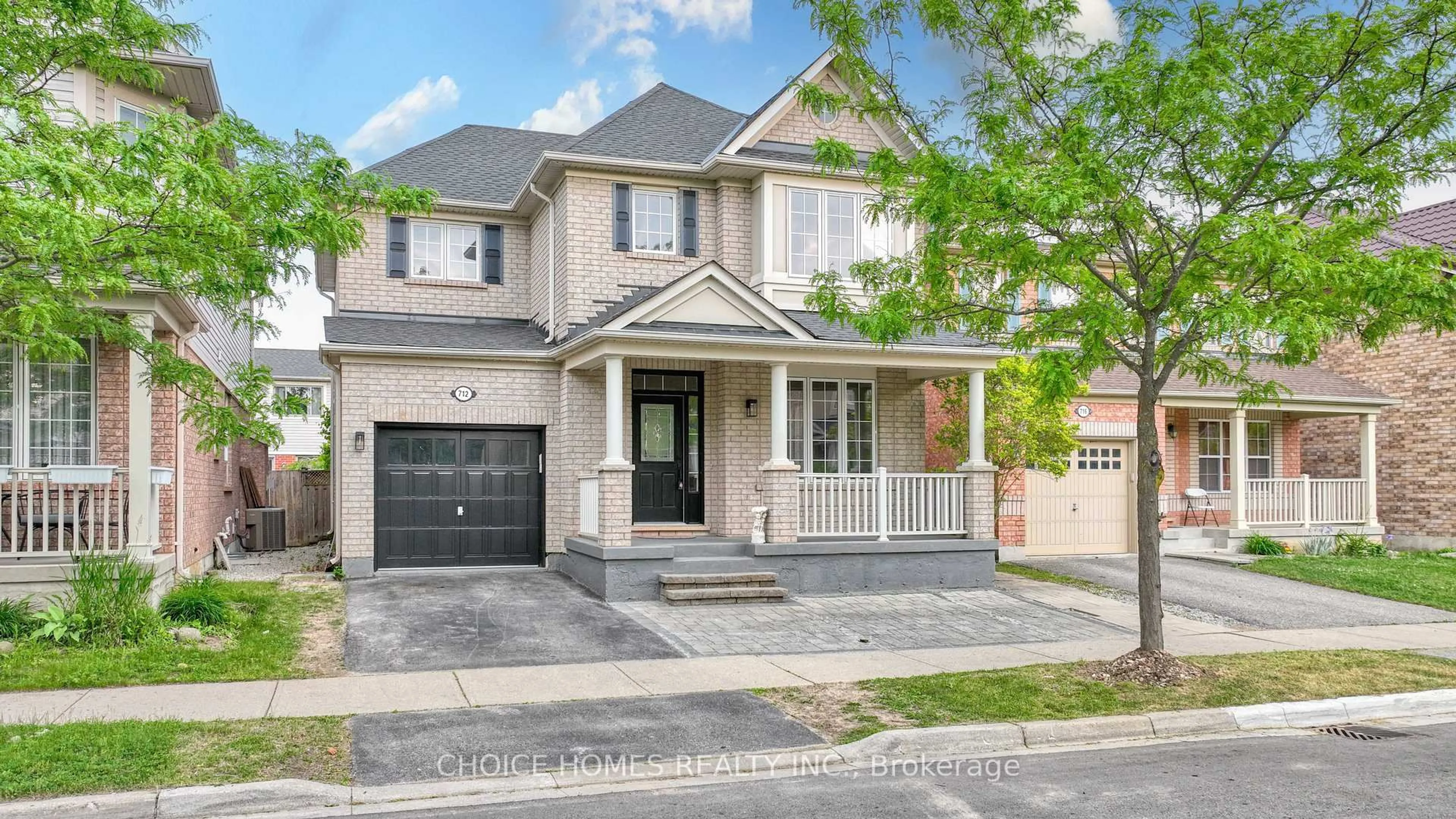 Home with brick exterior material, street for 712 Hood Terr, Milton Ontario L9T 0G9