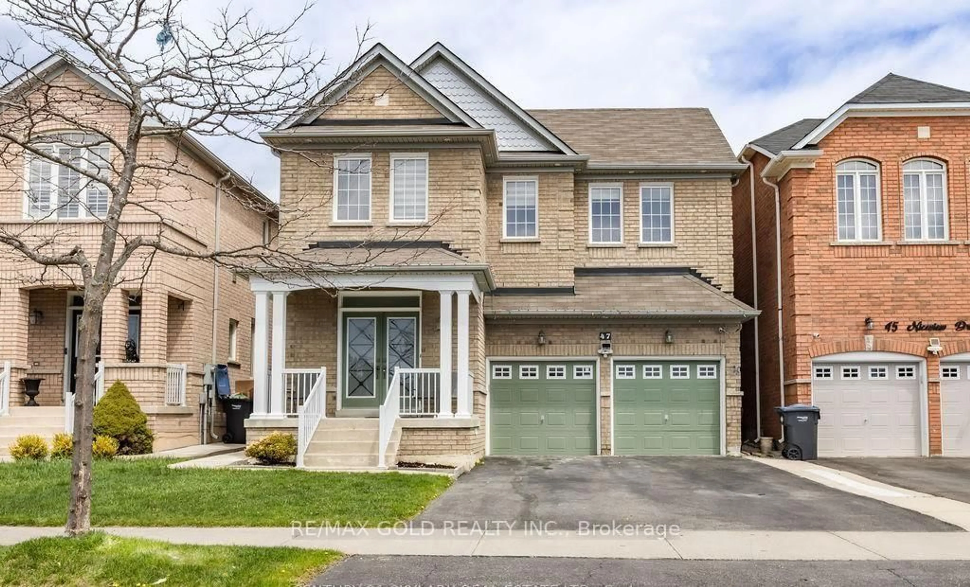 Home with brick exterior material, street for 47 Niceview Dr, Brampton Ontario L6R 0M9