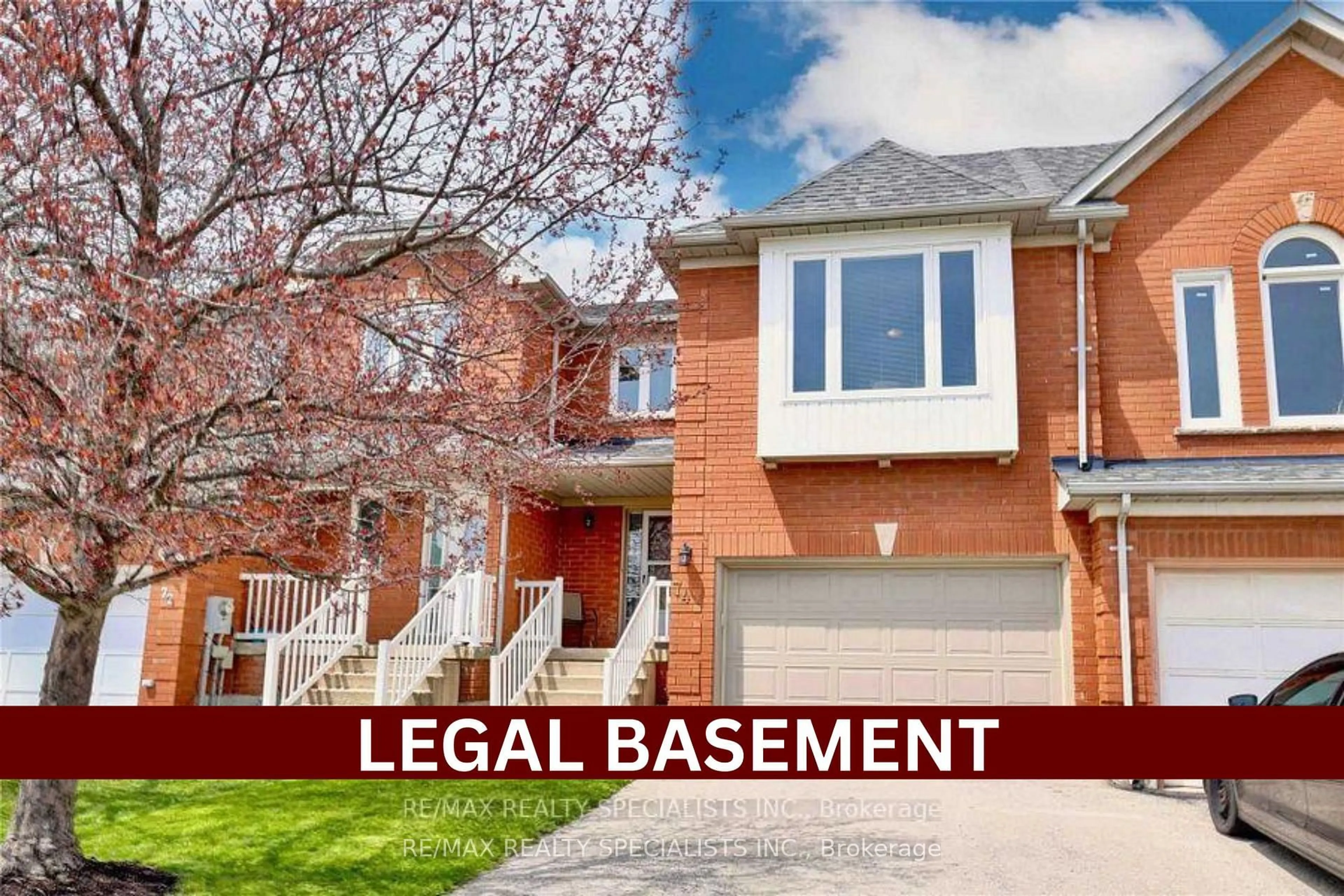 Home with brick exterior material, street for 74 Sahara Tr, Brampton Ontario L6R 1P4