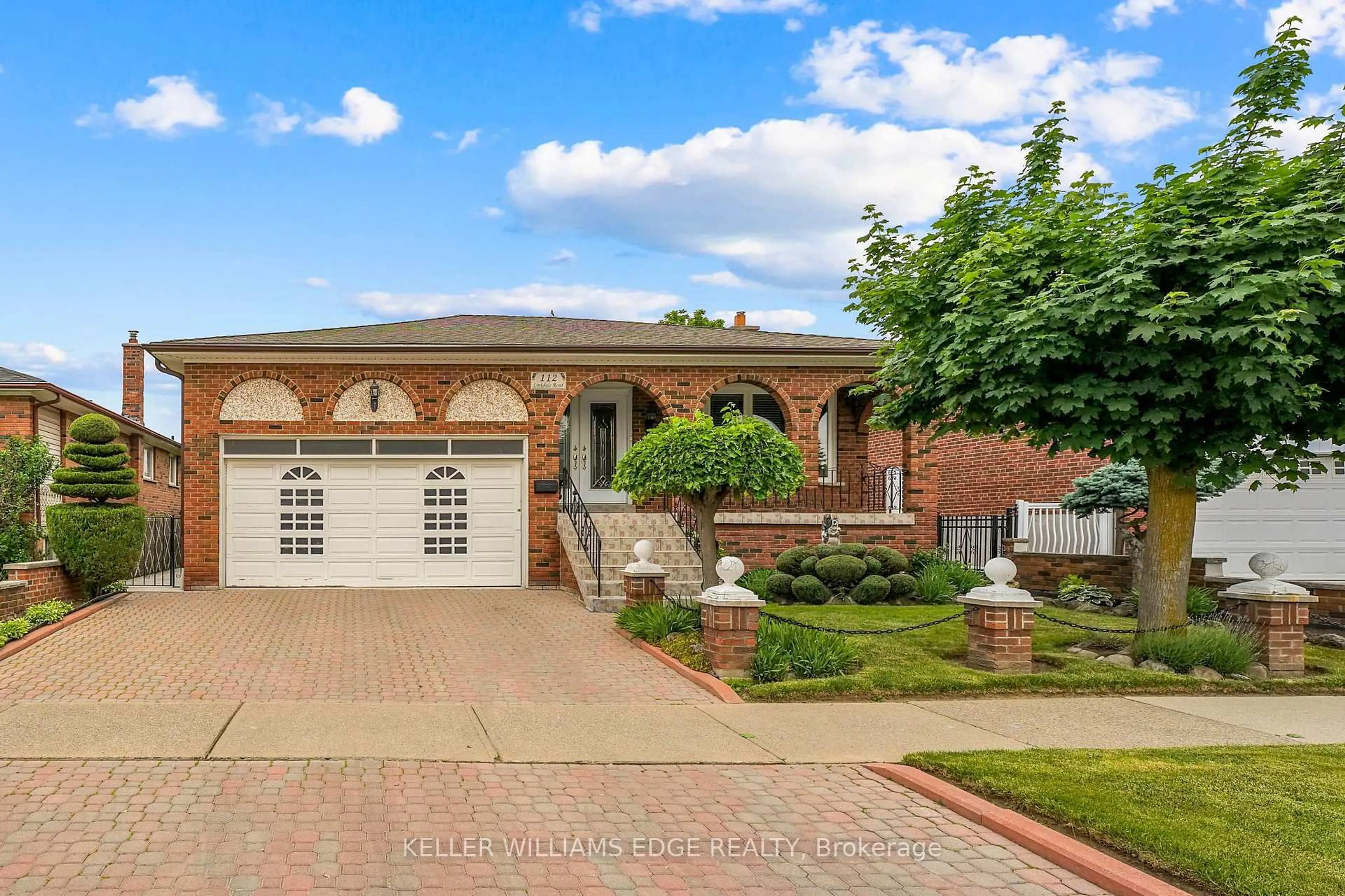 Home with brick exterior material, street for 112 Linkdale Rd, Brampton Ontario L6V 3A2