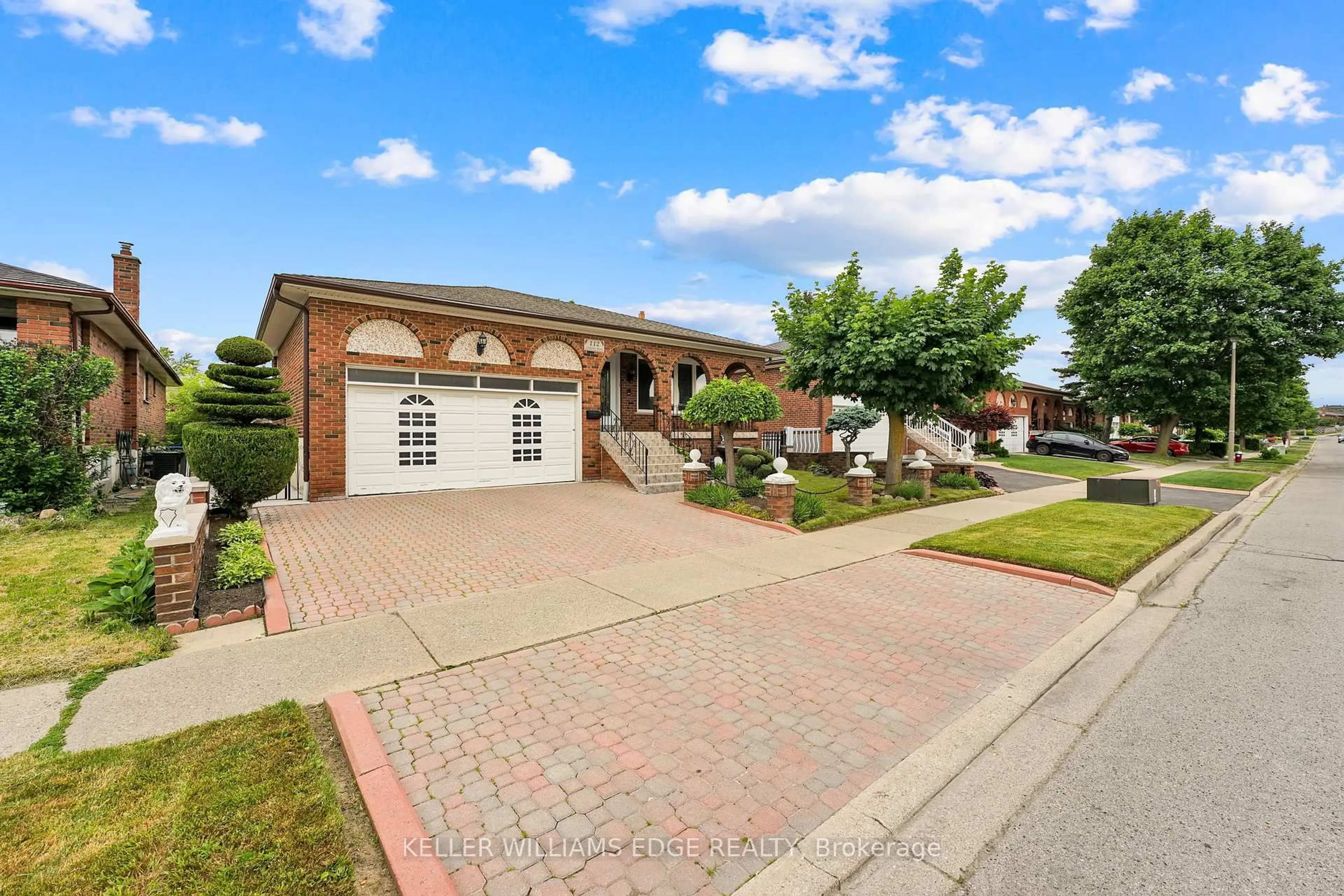 Home with brick exterior material, street for 112 Linkdale Rd, Brampton Ontario L6V 3A2