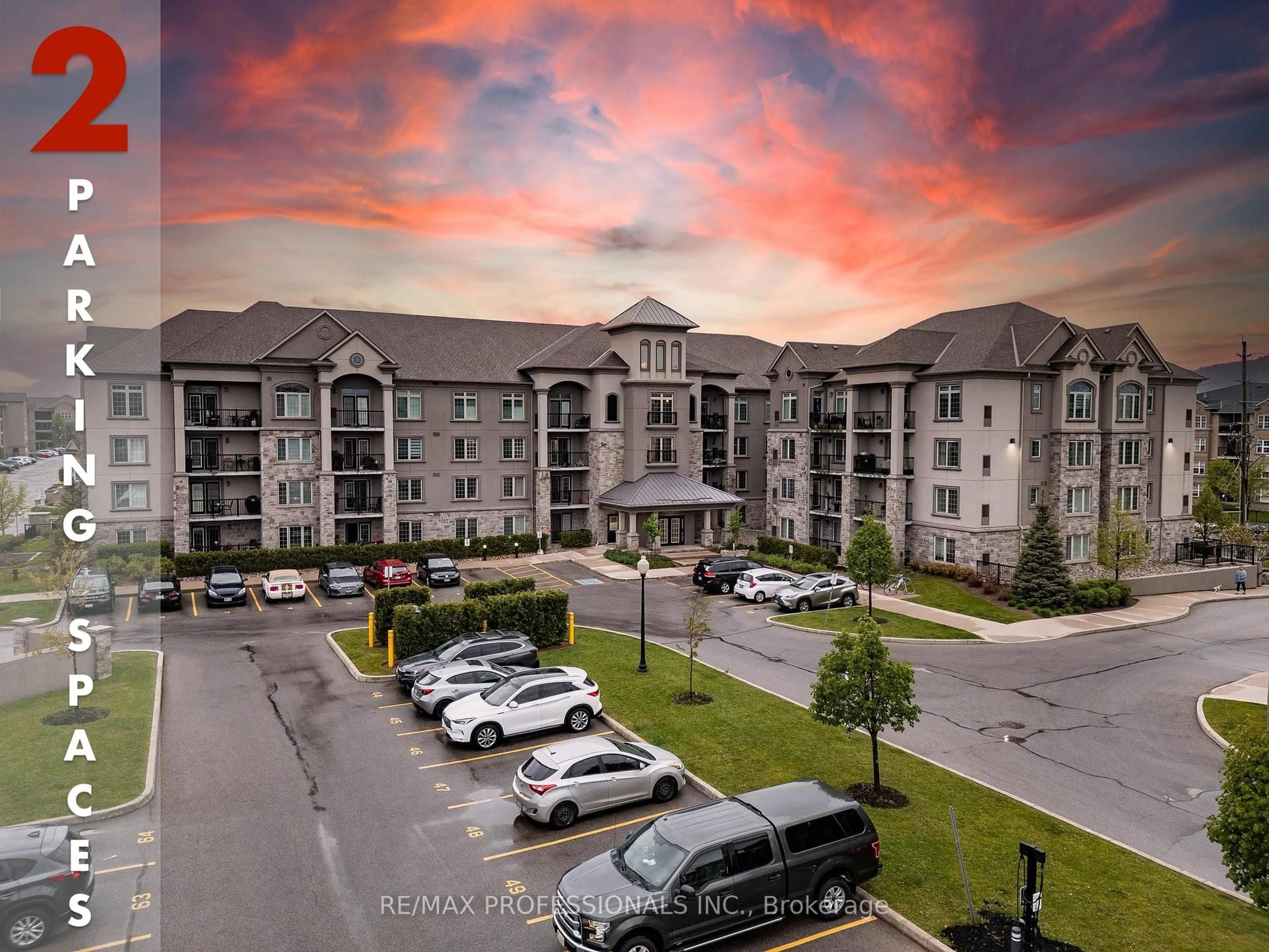 A pic from outside/outdoor area/front of a property/back of a property/a pic from drone, unknown for 1440 Main St #108, Milton Ontario L9T 8W3
