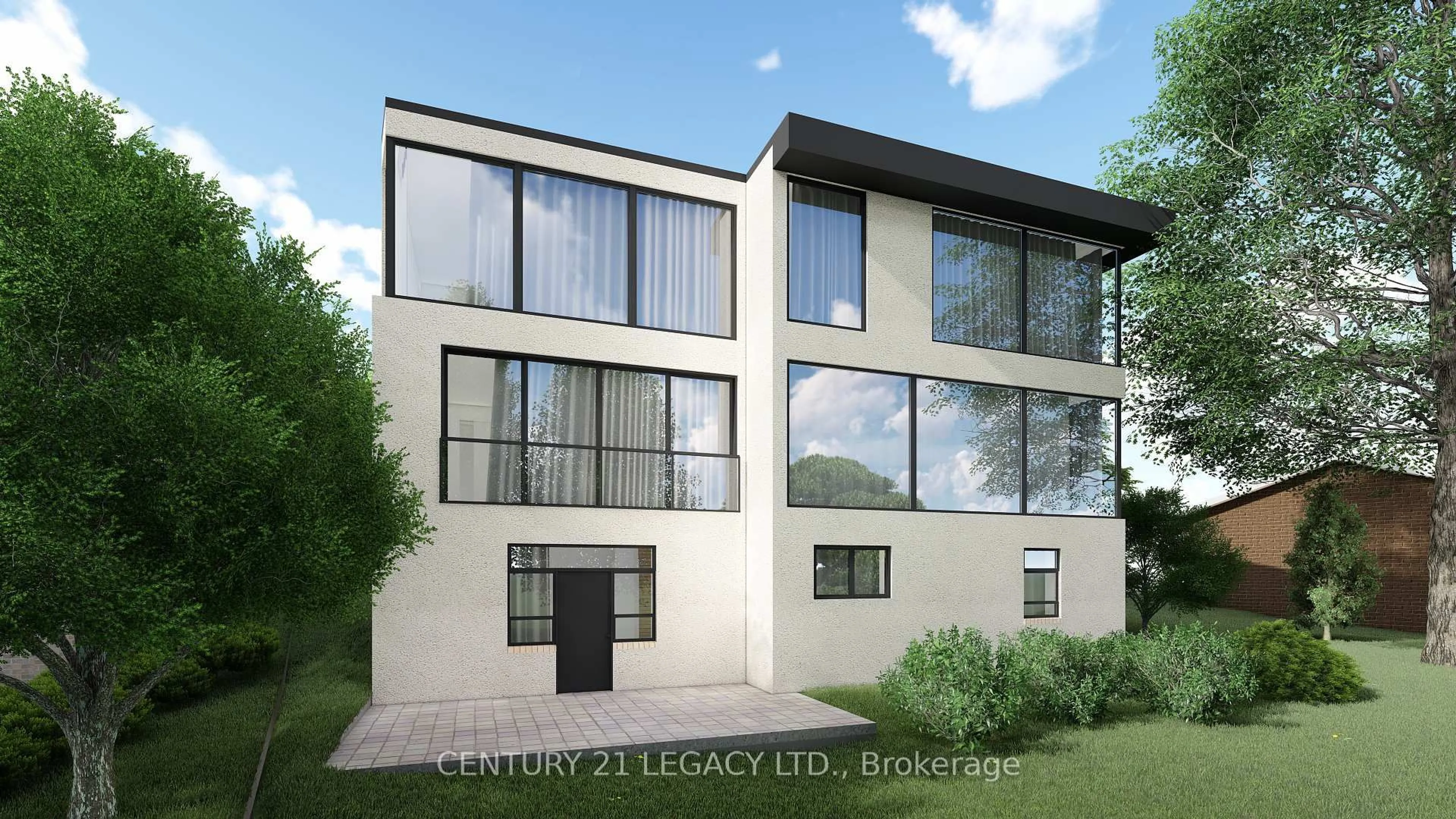 Home with brick exterior material, building for 20 Leland Ave, Toronto Ontario M8Z 2X5