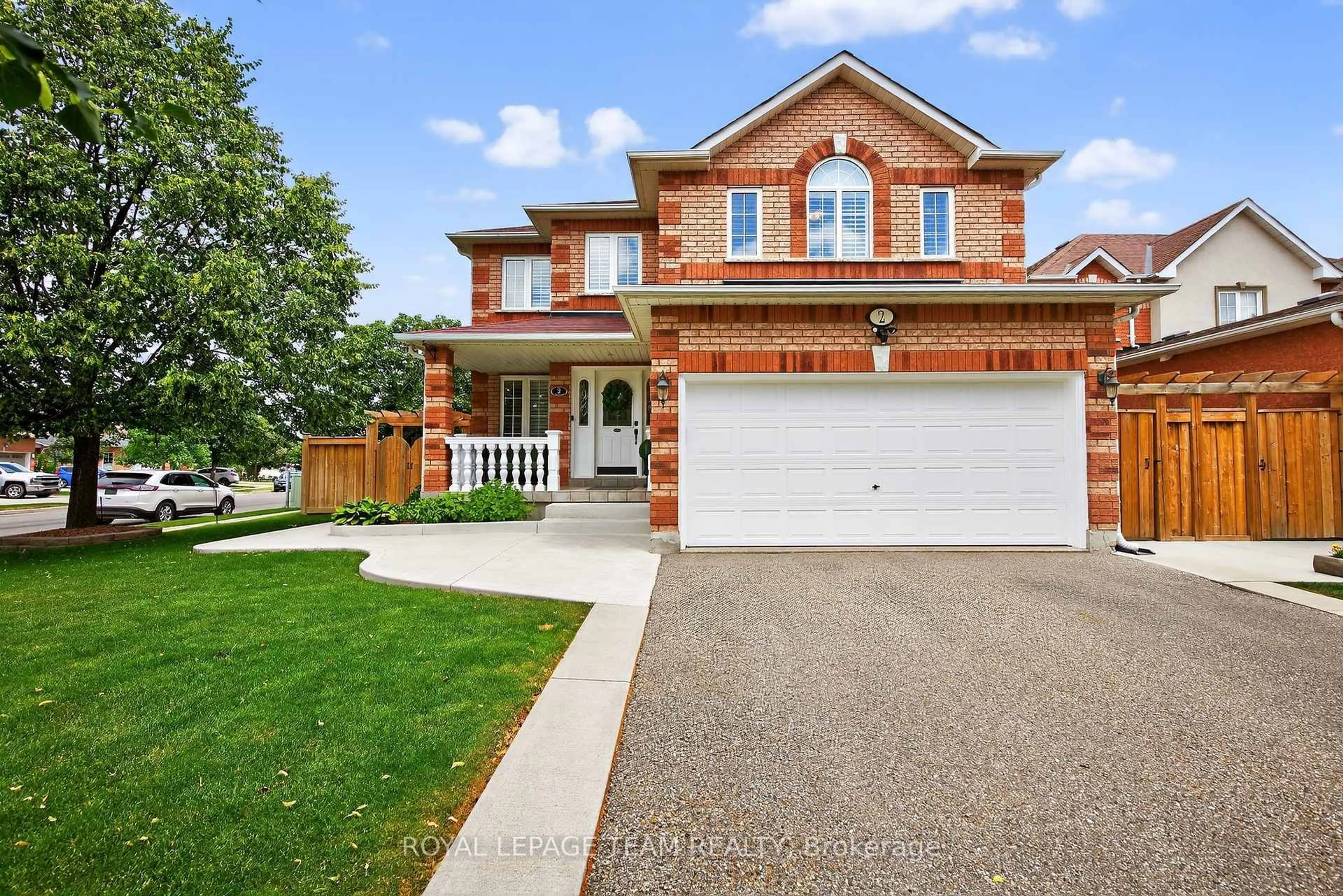 Home with brick exterior material, street for 2 Torada Crt, Brampton Ontario L7A 1H6