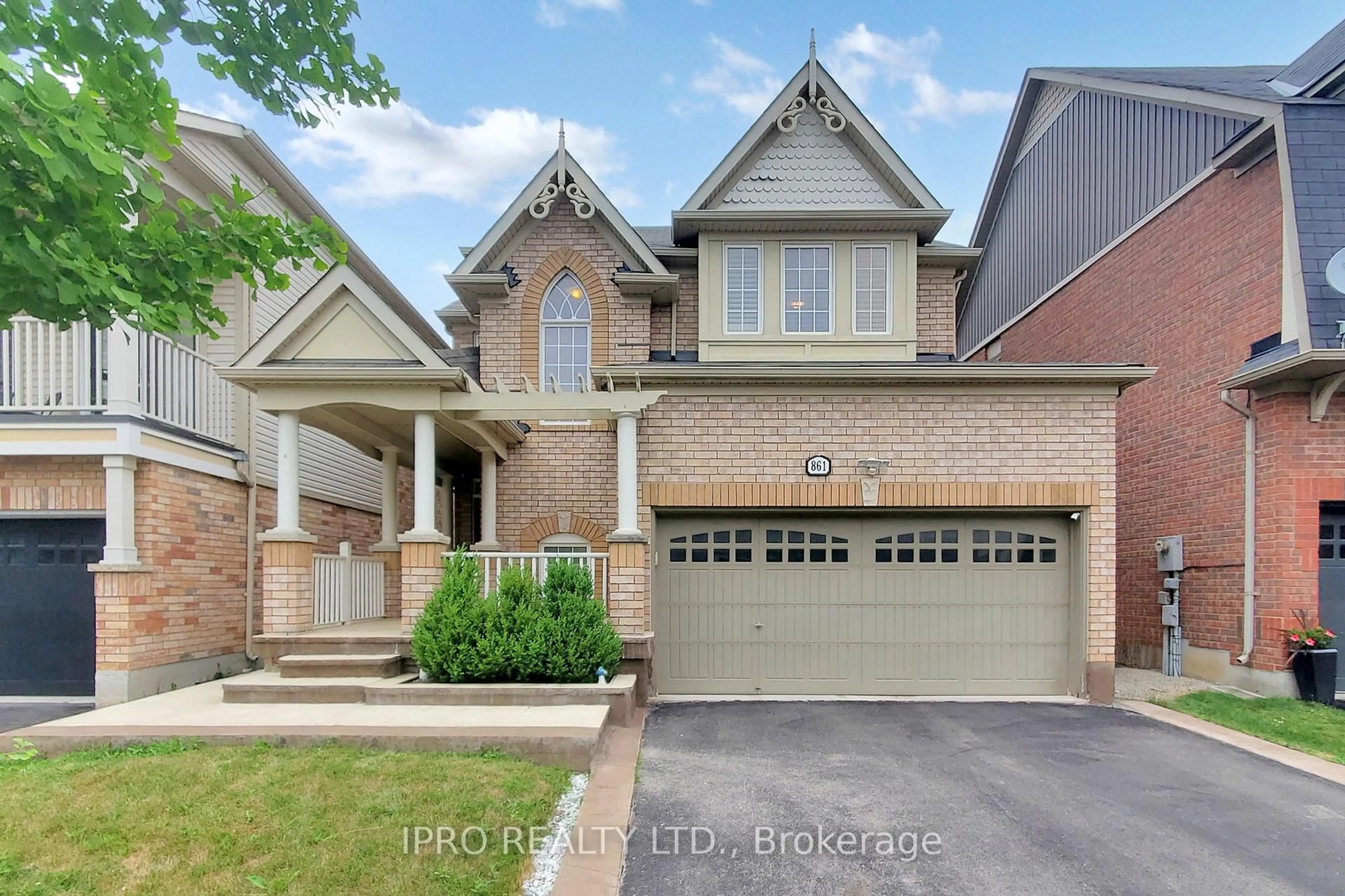 Home with brick exterior material, street for 861 Whaley Way, Milton Ontario L9T 0Z3