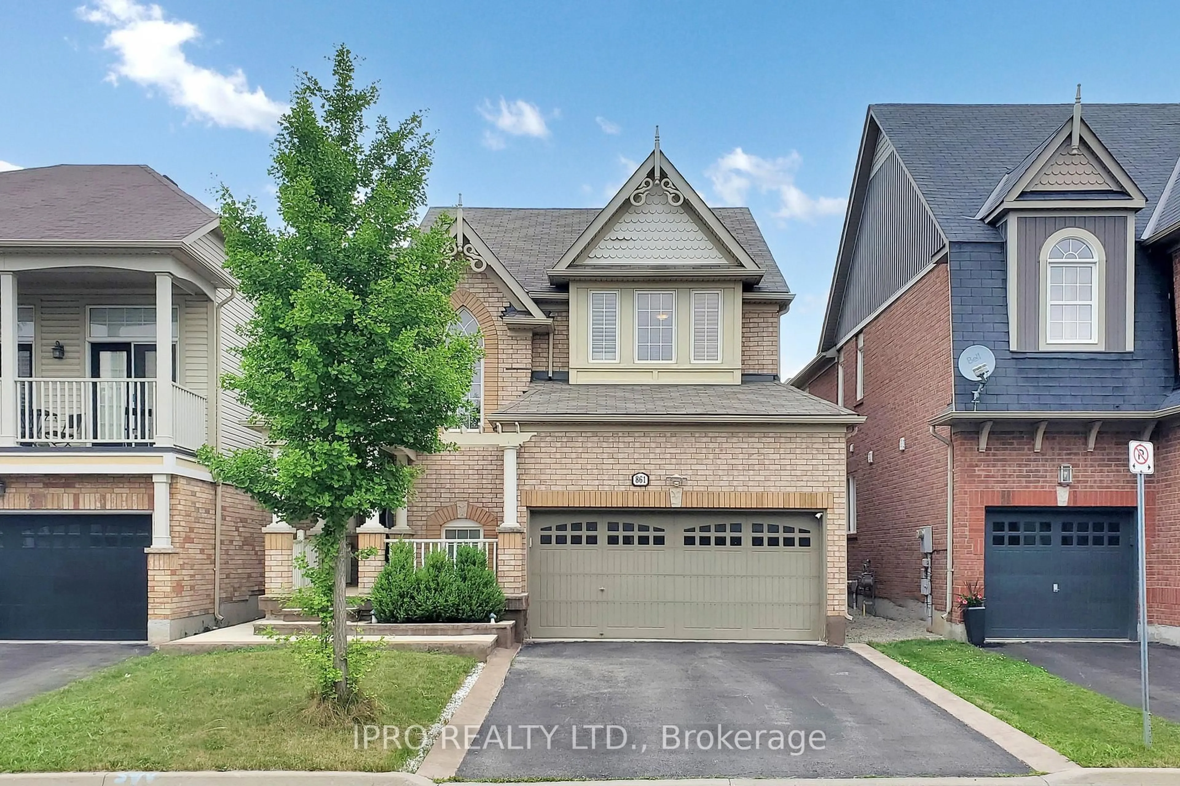 Home with brick exterior material, street for 861 Whaley Way, Milton Ontario L9T 0Z3