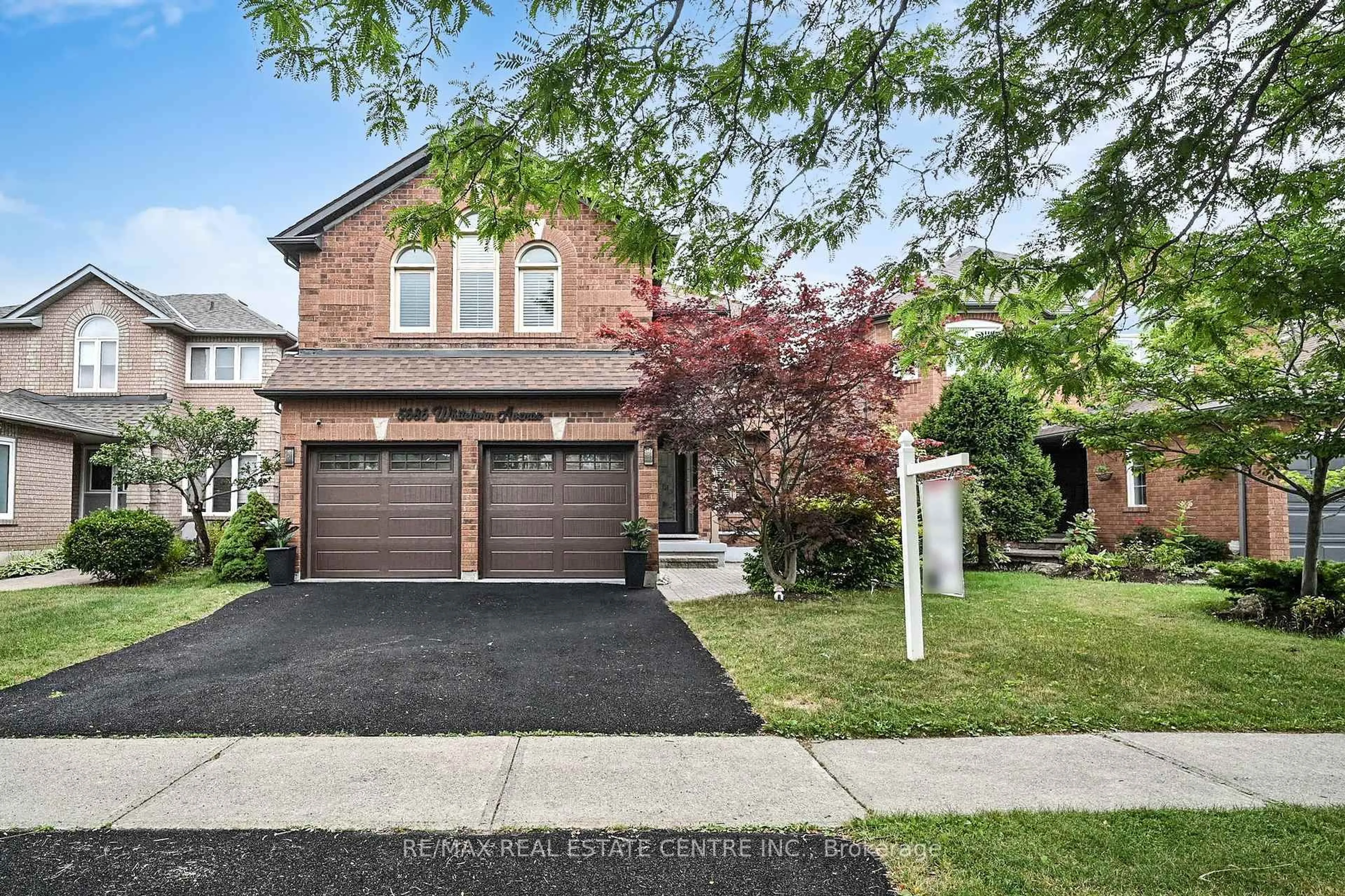 Home with brick exterior material, street for 5686 Whitehorn Ave, Mississauga Ontario L5V 2A9