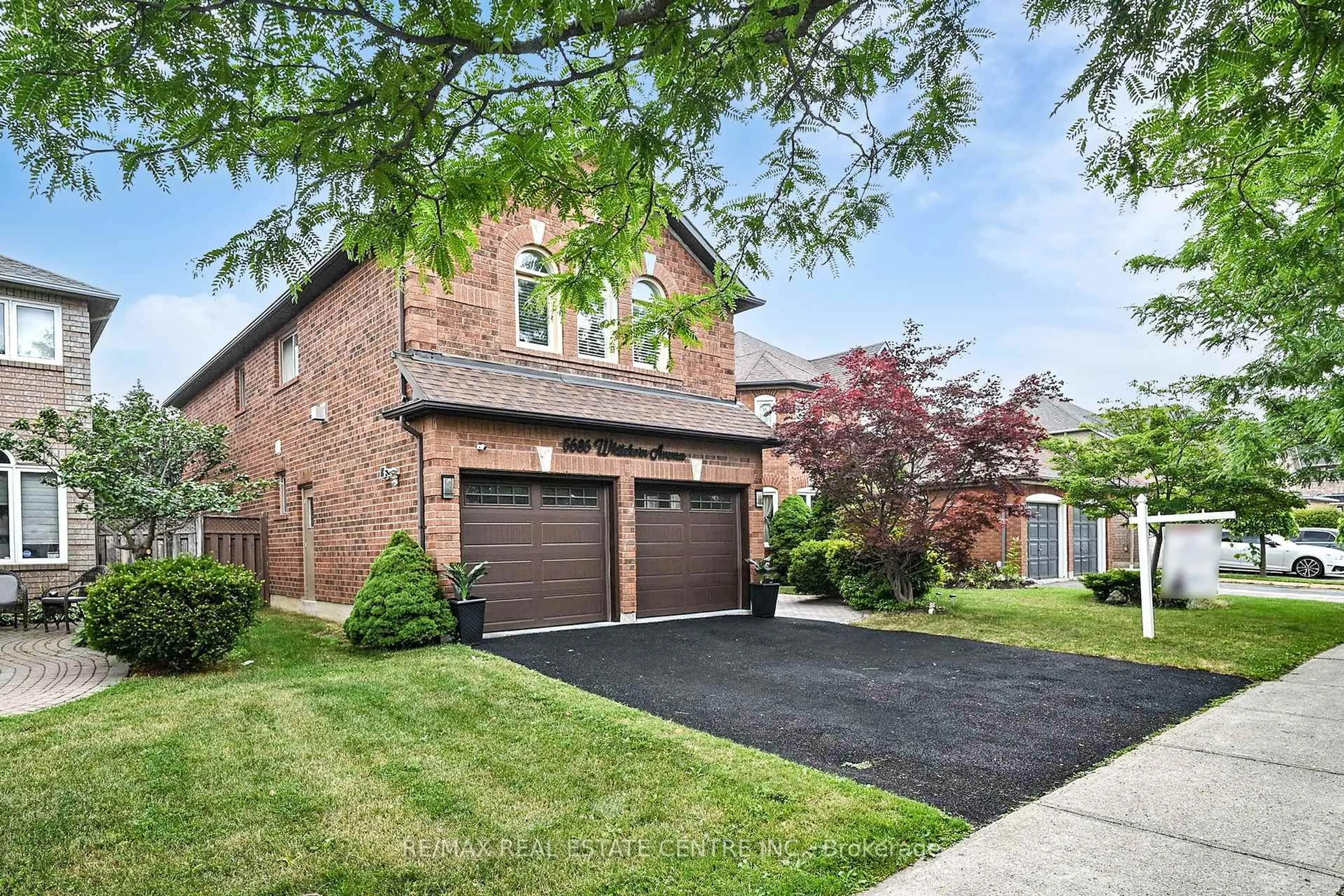 Home with brick exterior material, street for 5686 Whitehorn Ave, Mississauga Ontario L5V 2A9