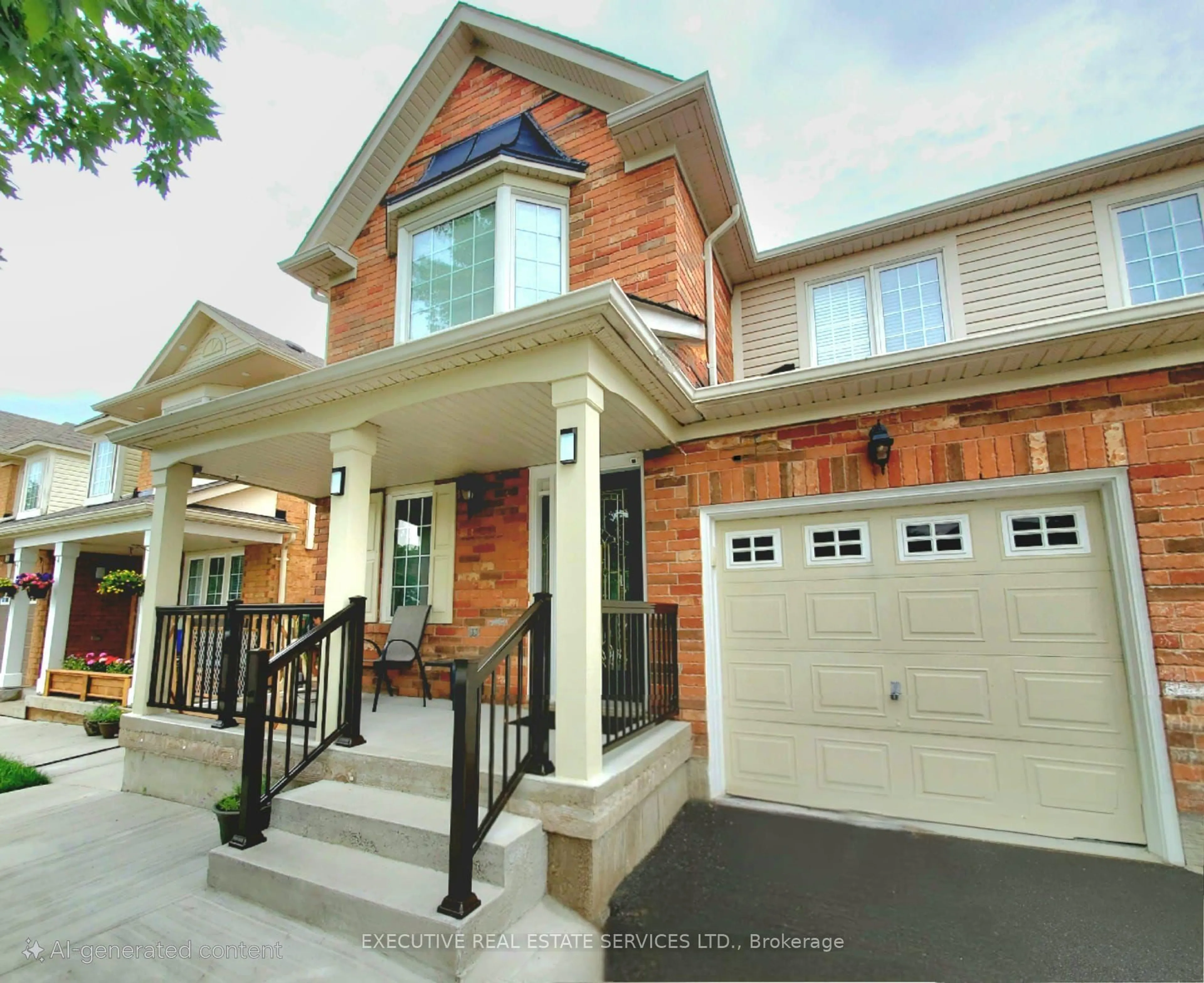 Home with brick exterior material, street for 63 Jessop Dr, Brampton Ontario L7A 3N4