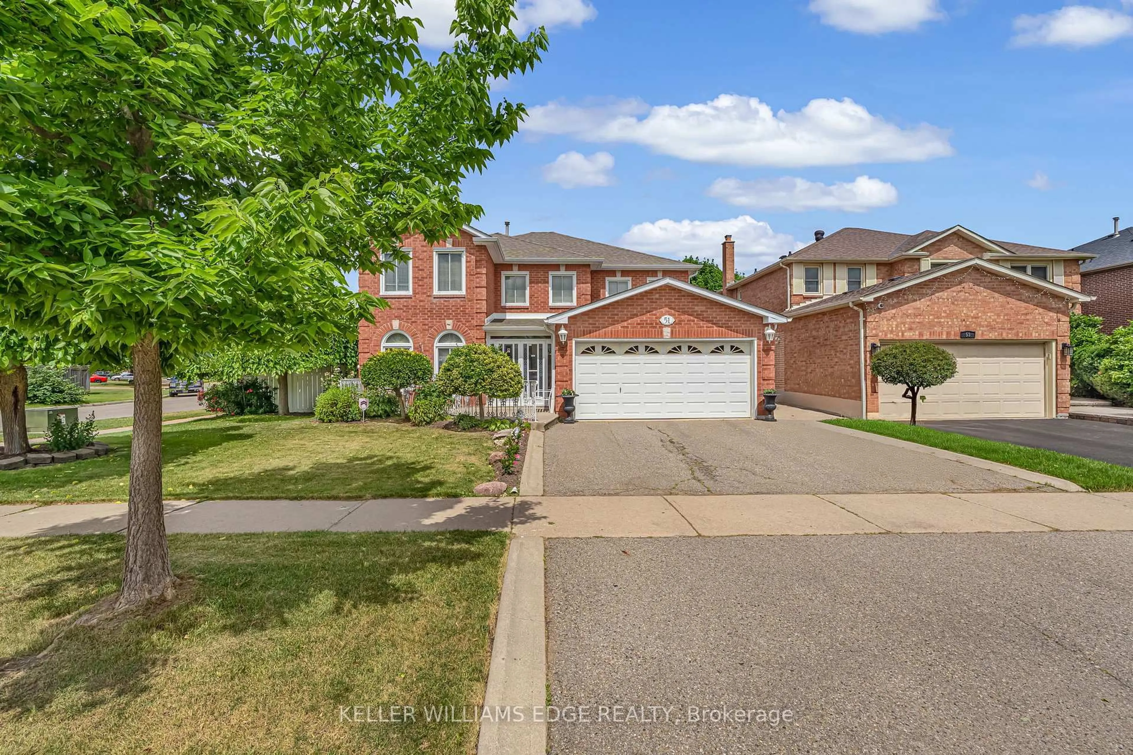 Home with brick exterior material, street for 51 Corkett Dr, Brampton Ontario L6X 3G1
