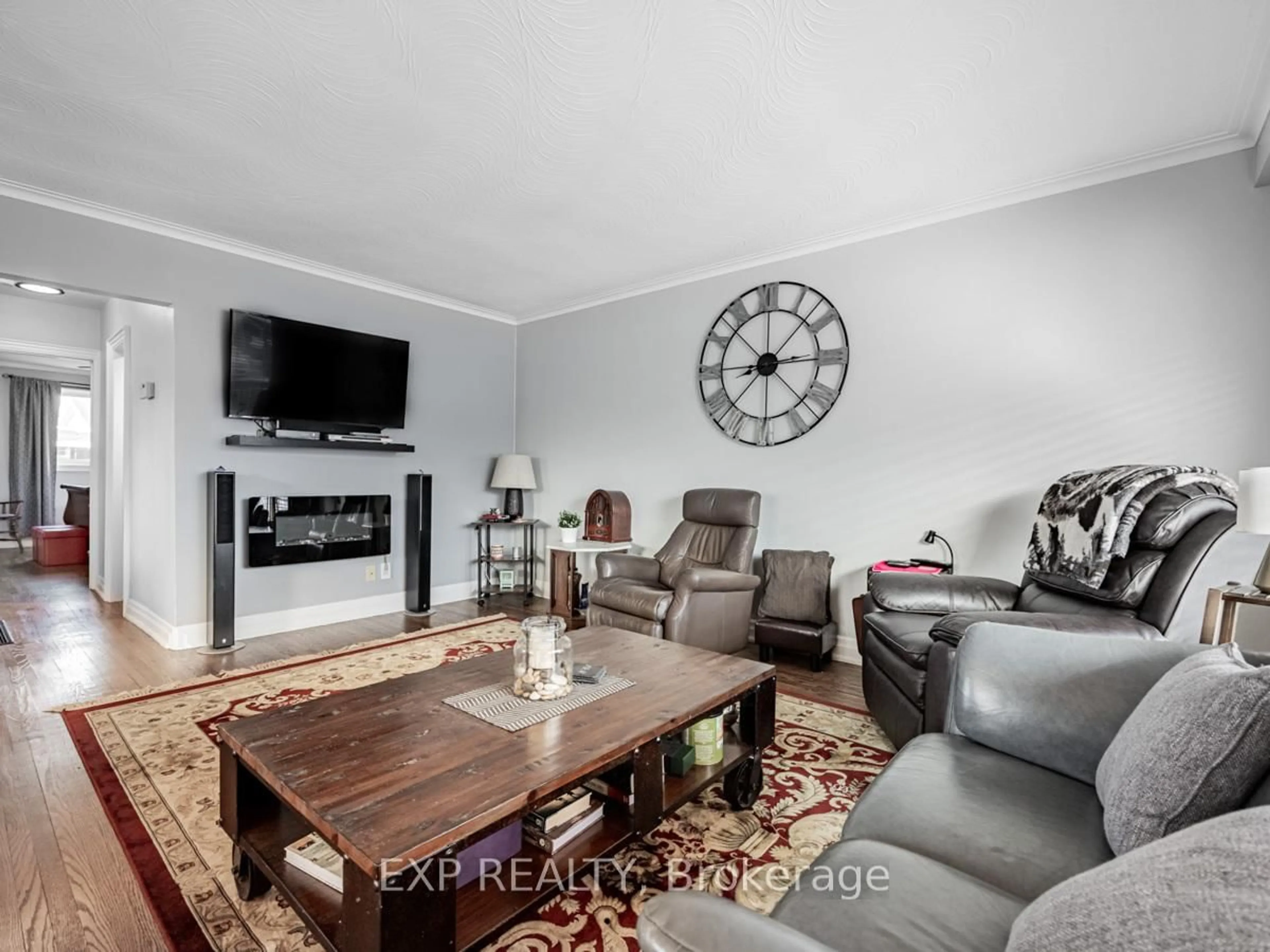 Living room with furniture, unknown for 94 Archibald St, Brampton Ontario L6X 1L9