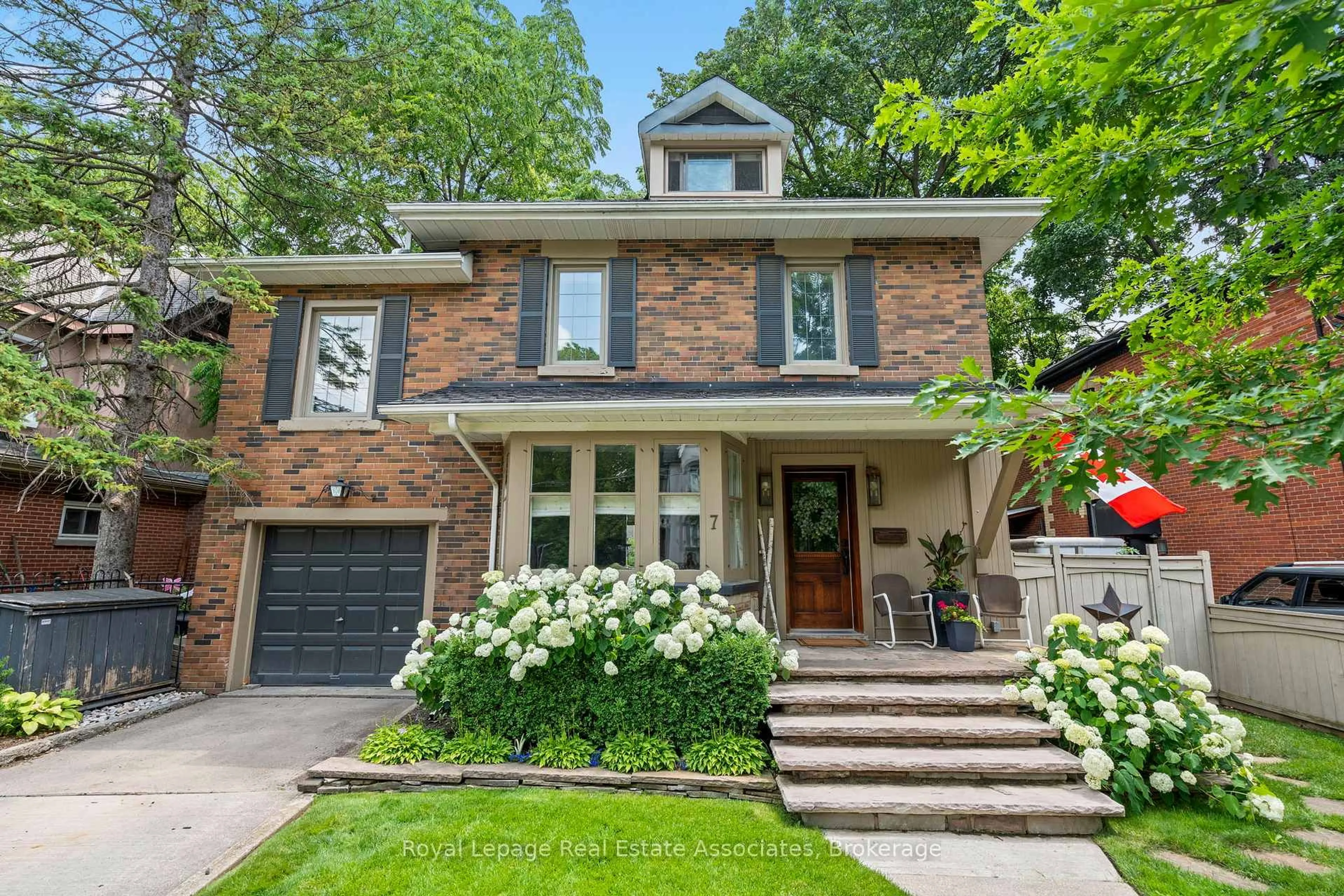 Home with brick exterior material, street for 7 Peel Ave, Brampton Ontario L6W 1X1