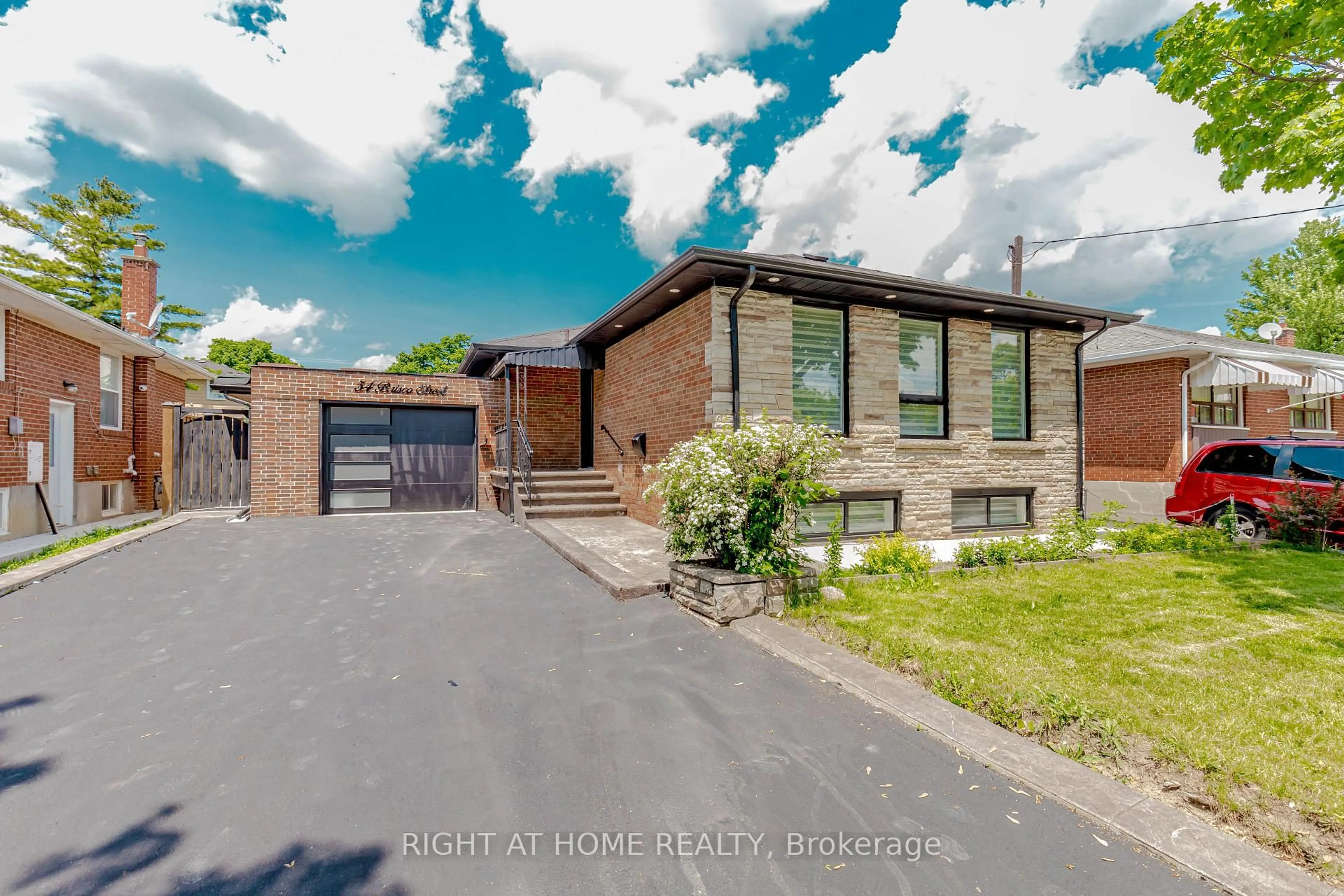 Home with brick exterior material, street for 54 Brisco St, Brampton Ontario L6V 1W8