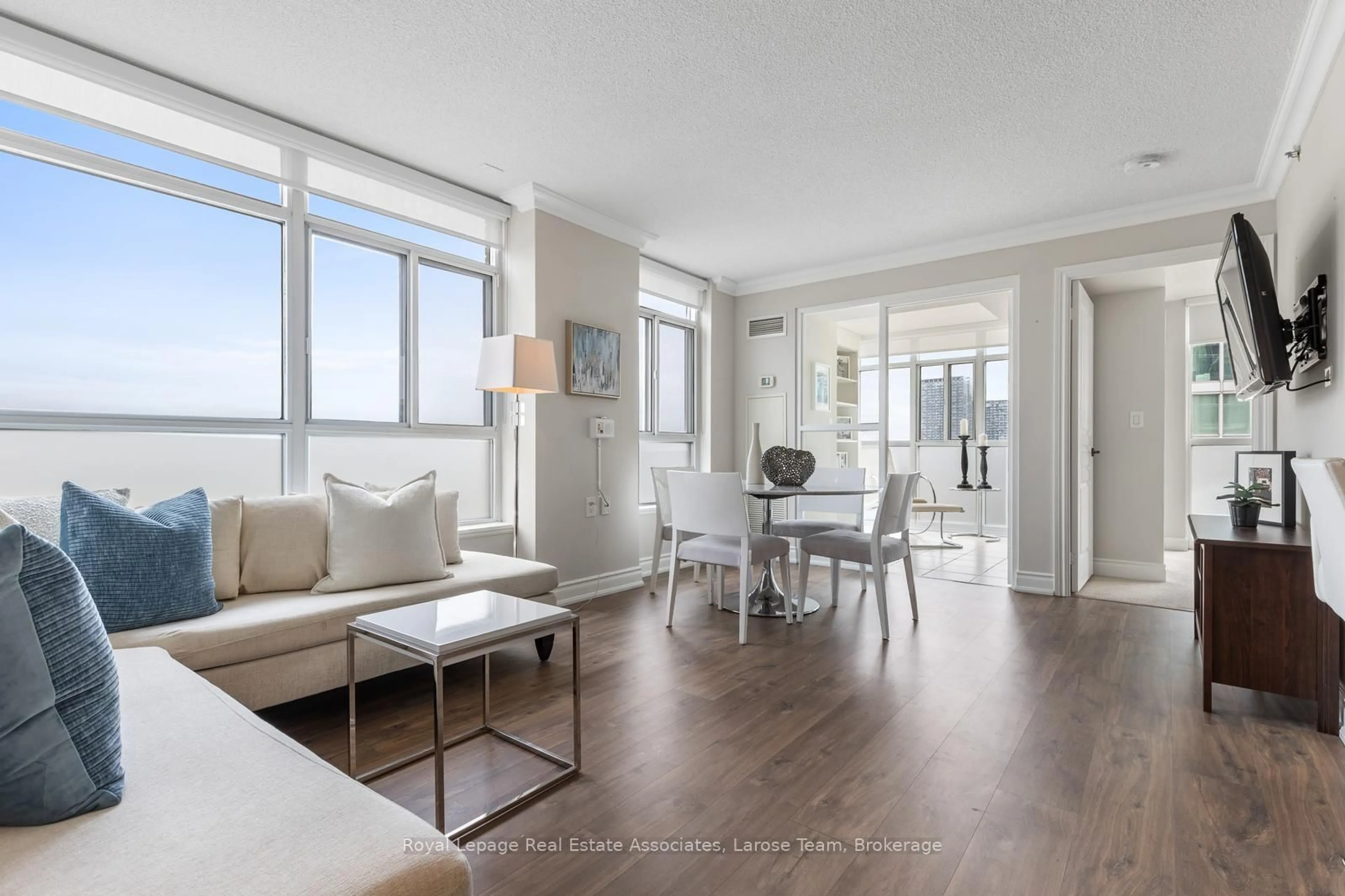 Living room with furniture, unknown for 3 Marine Parade Dr #1108, Toronto Ontario M8V 3Z5