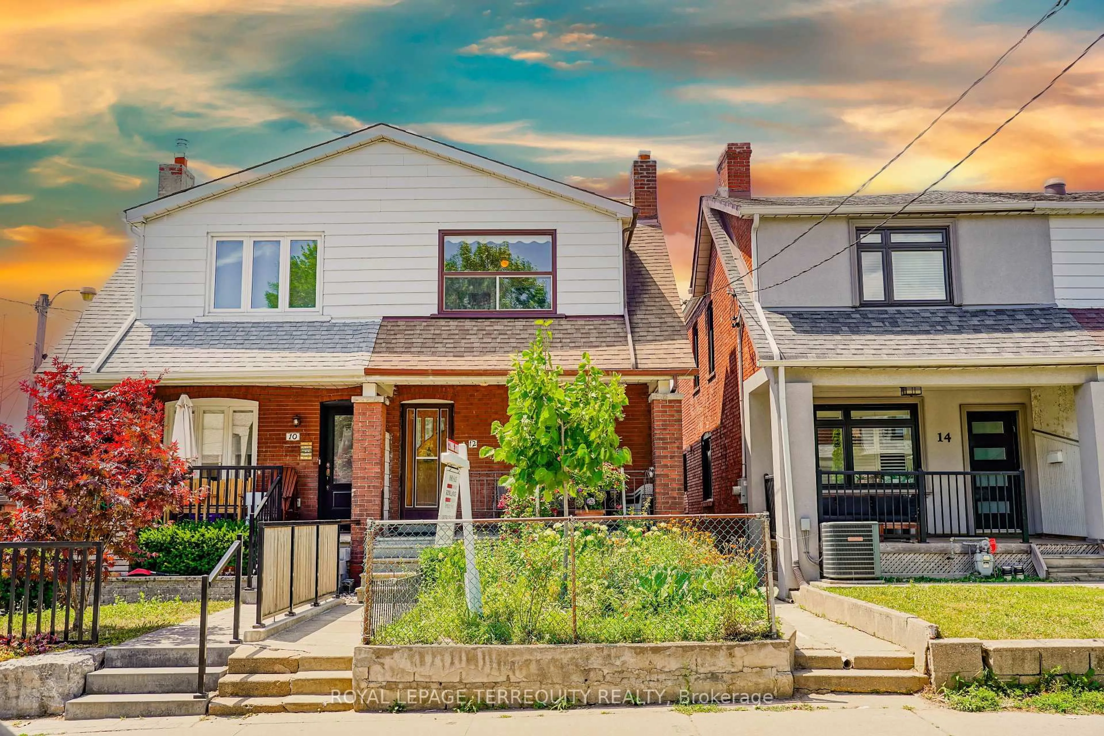 Home with brick exterior material, street for 12 Earlscourt Ave, Toronto Ontario M6E 4A6
