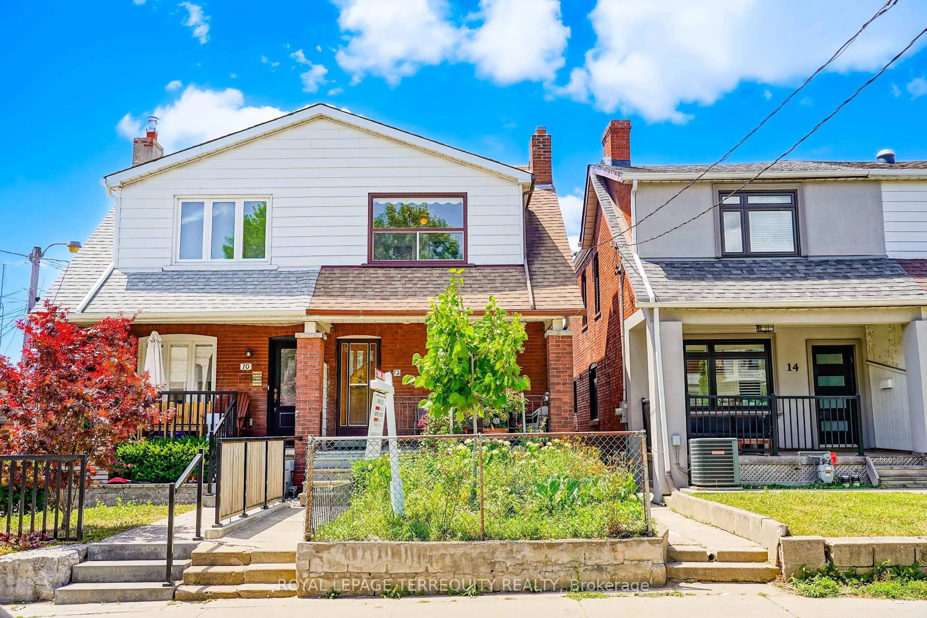 Home with brick exterior material, street for 12 Earlscourt Ave, Toronto Ontario M6E 4A6