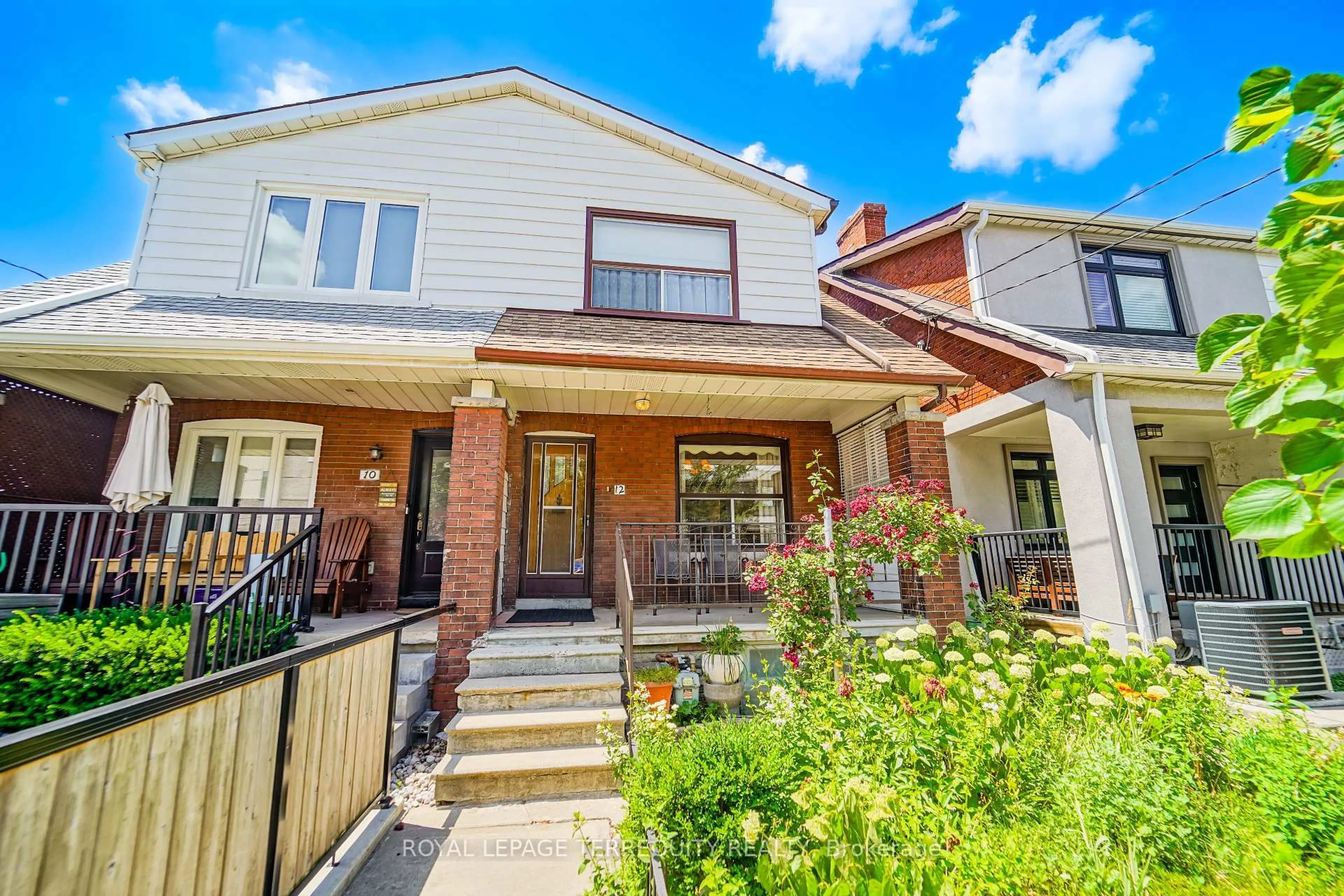 Home with brick exterior material, street for 12 Earlscourt Ave, Toronto Ontario M6E 4A6