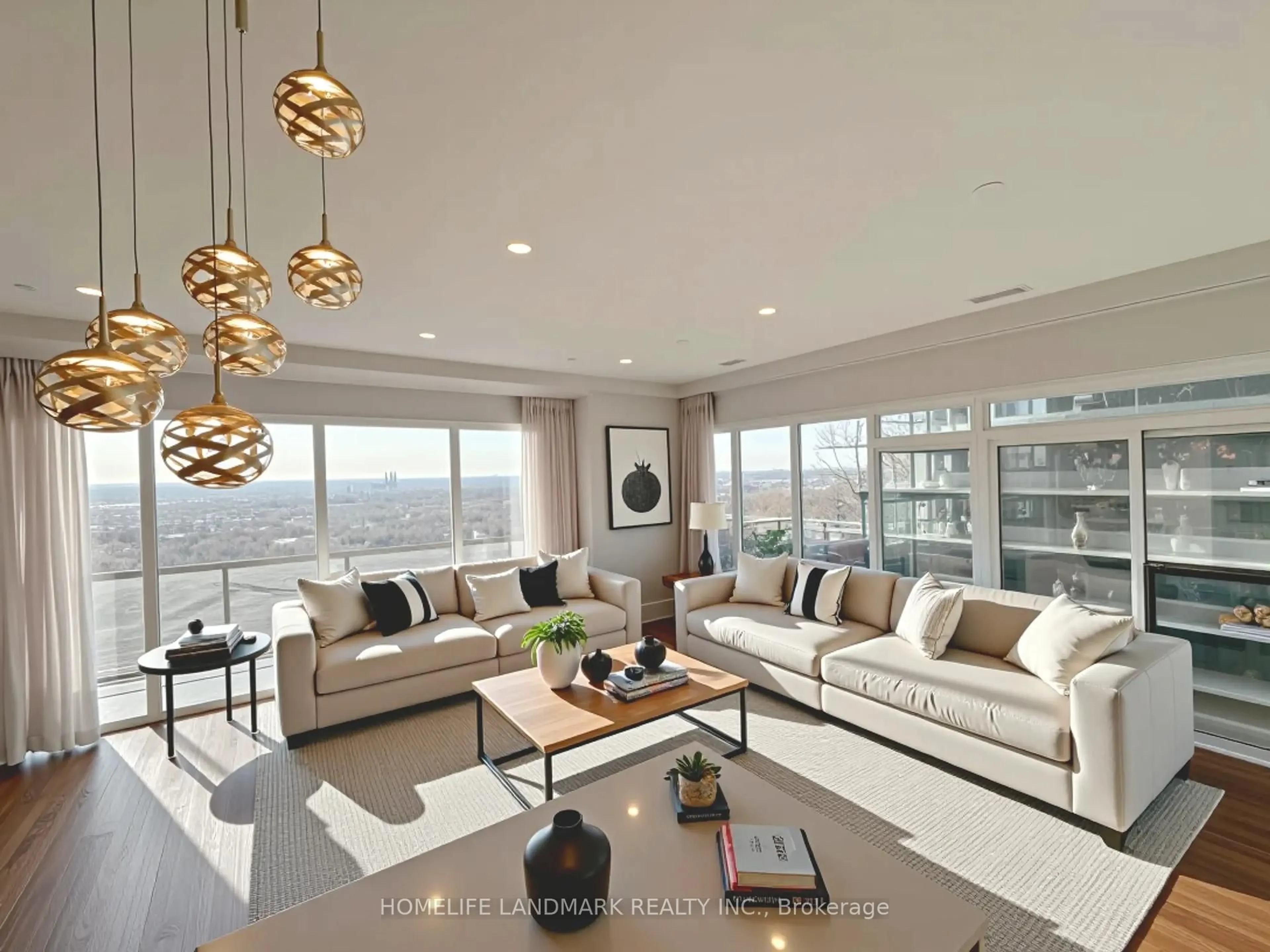 Living room with furniture, unknown for 56 Annie Craig Dr #LPH05, Toronto Ontario M8V 0C8