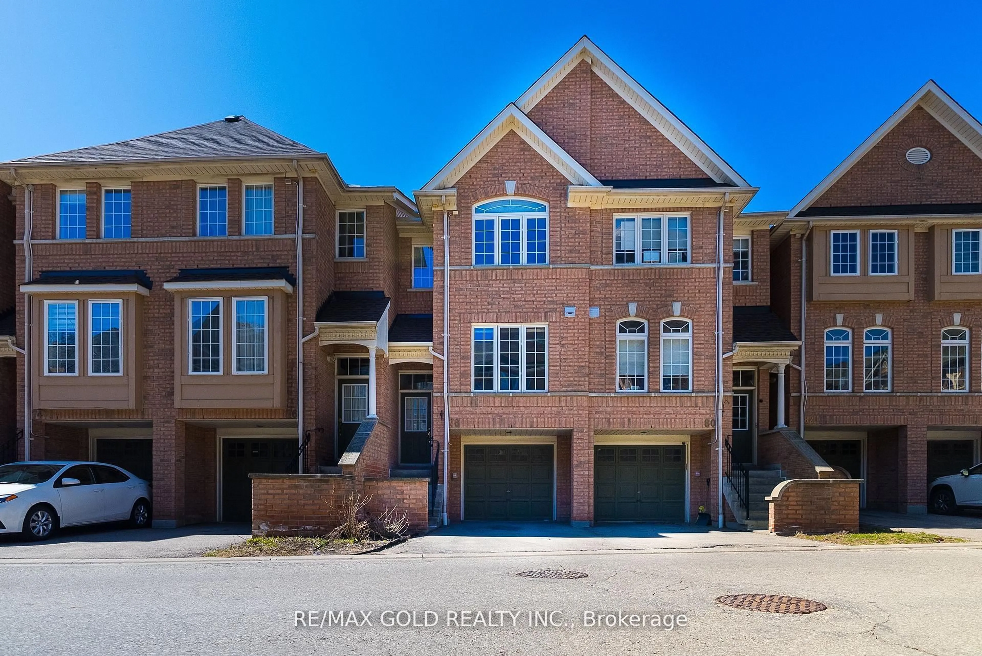 Home with brick exterior material, street for 50 Strathaven Dr #78, Mississauga Ontario L5R 4E7
