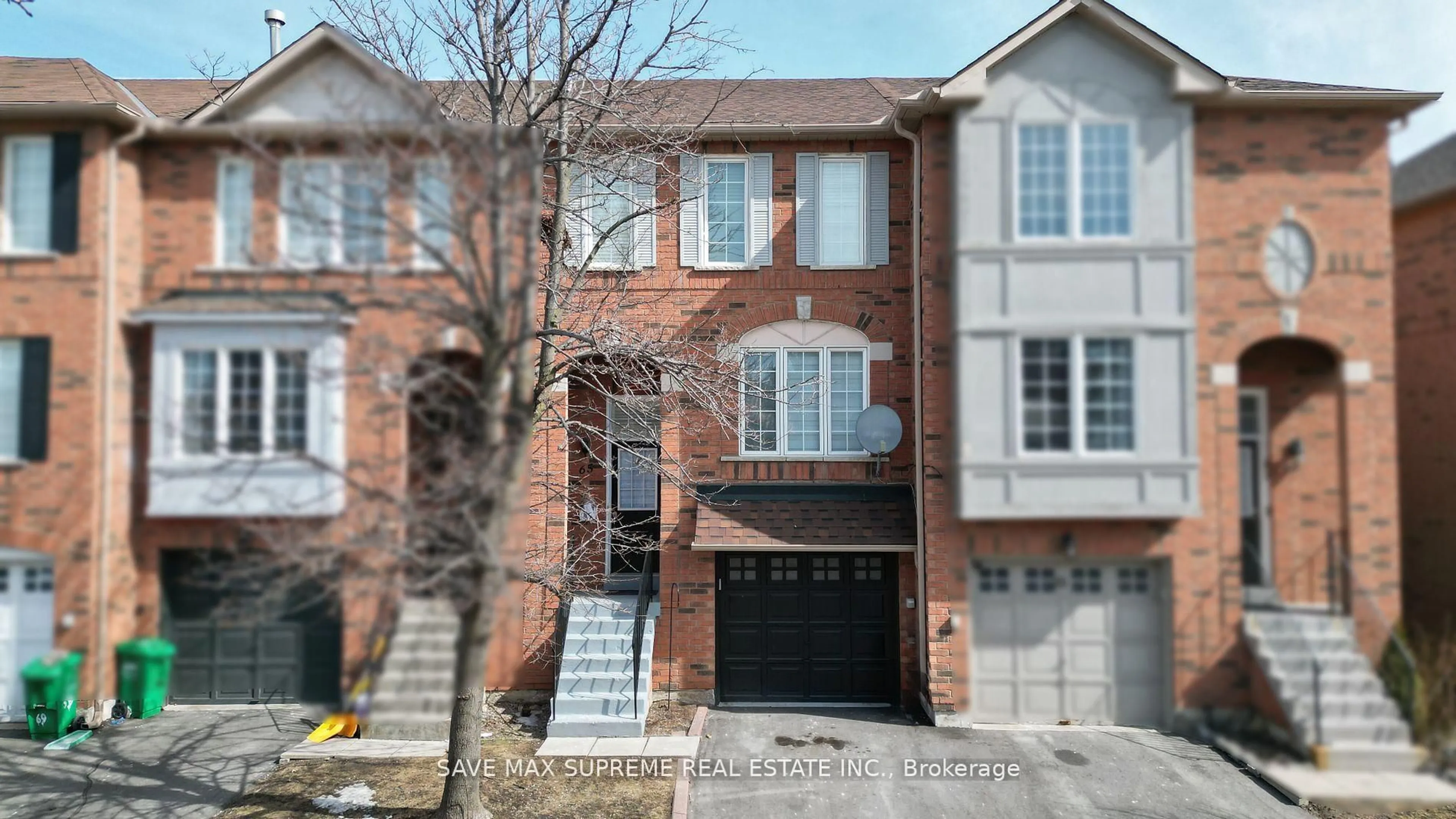 Home with brick exterior material, street for 2 Clay Brick Crt #65, Brampton Ontario L6V 4M7