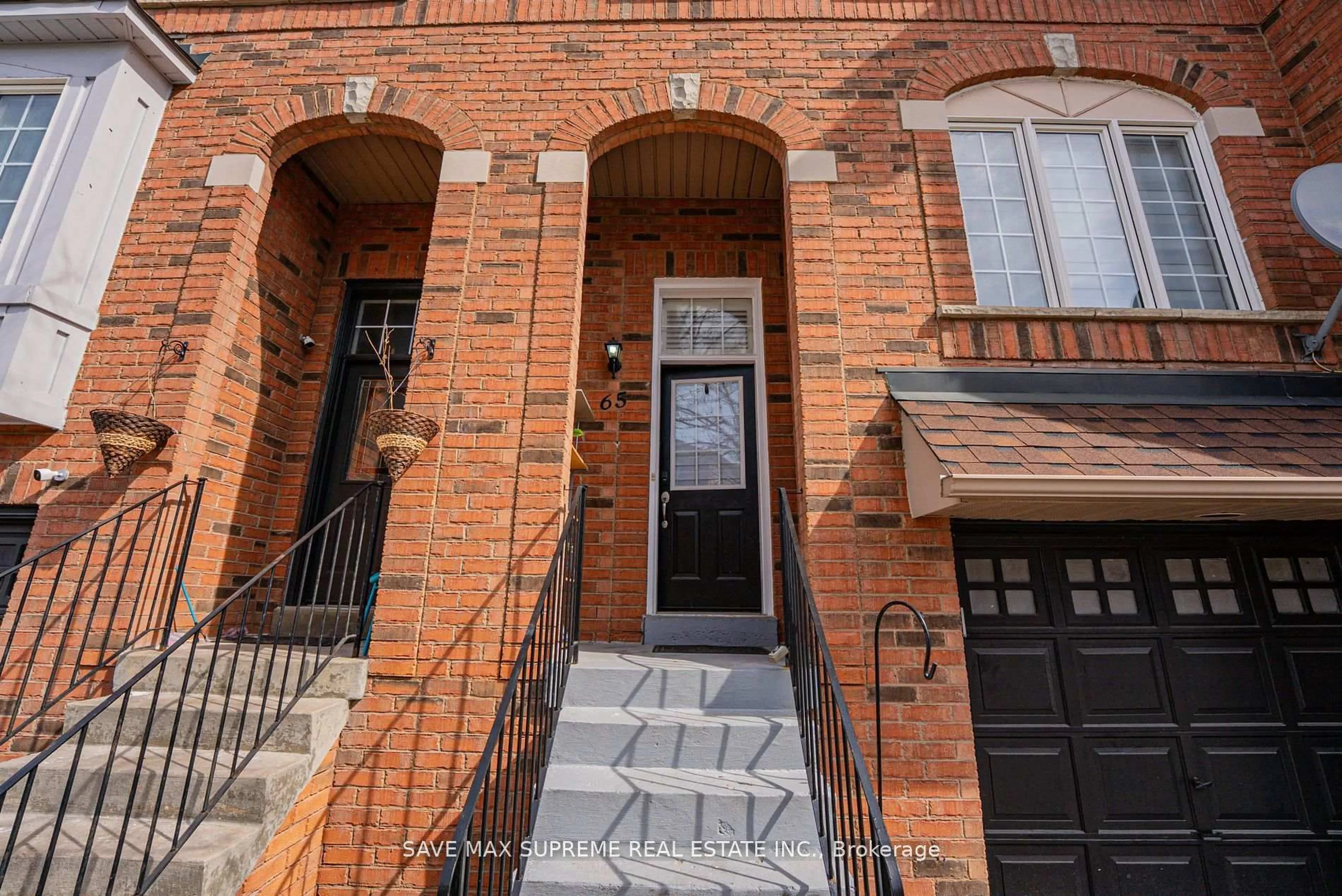 Home with brick exterior material, street for 2 Clay Brick Crt #65, Brampton Ontario L6V 4M7