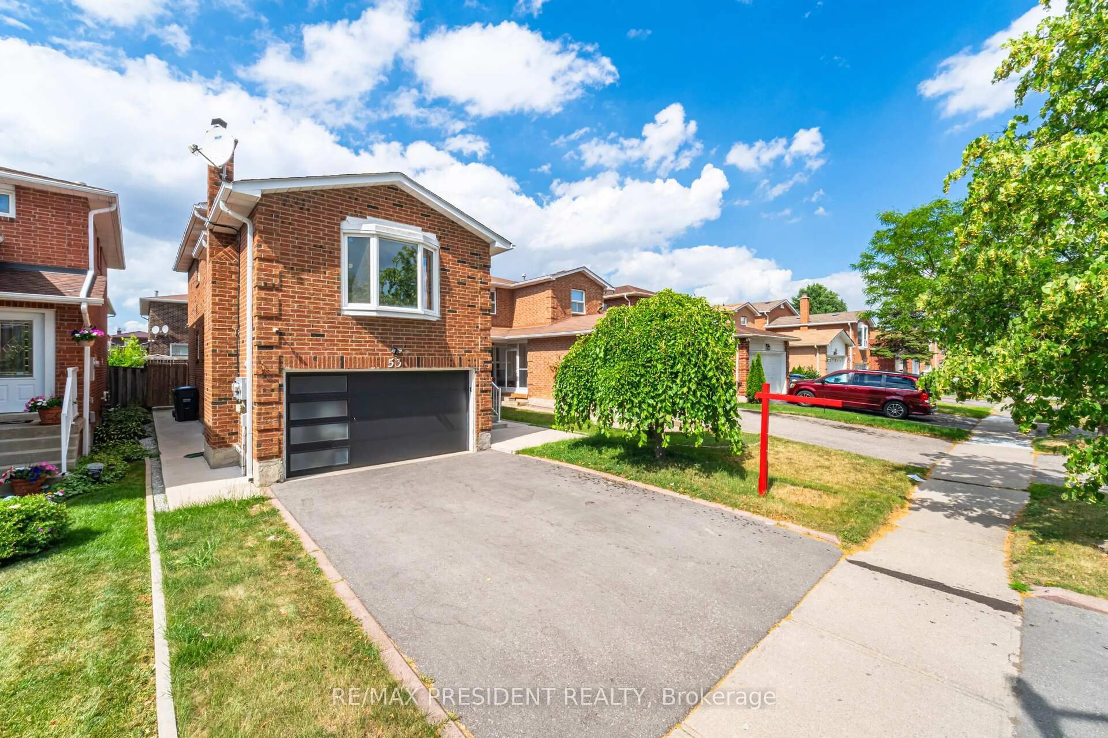 Home with brick exterior material, street for 53 Alabaster Dr, Brampton Ontario L6V 4G9