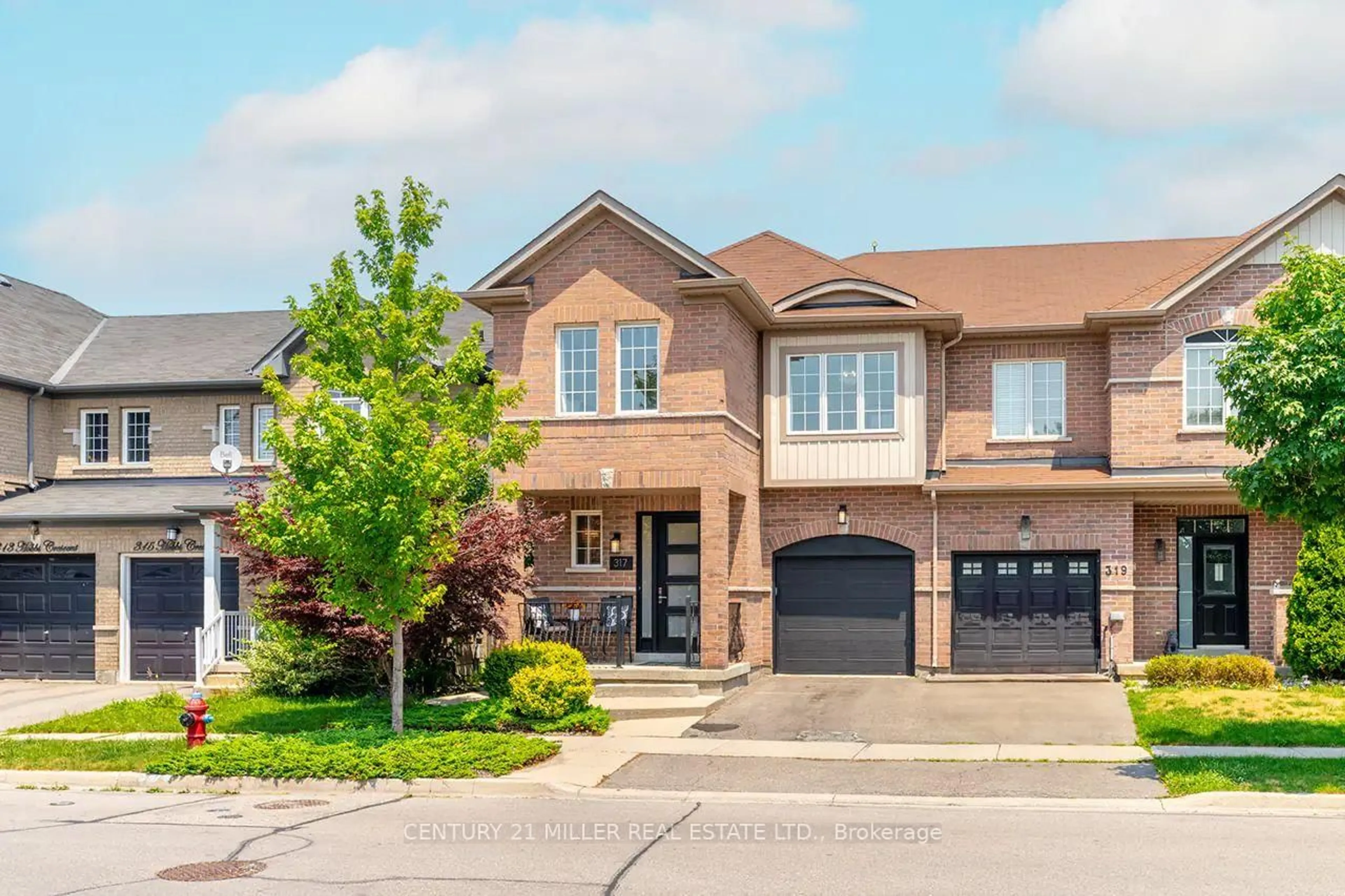 Home with brick exterior material, street for 317 Hobbs Cres, Milton Ontario L9T 0J1