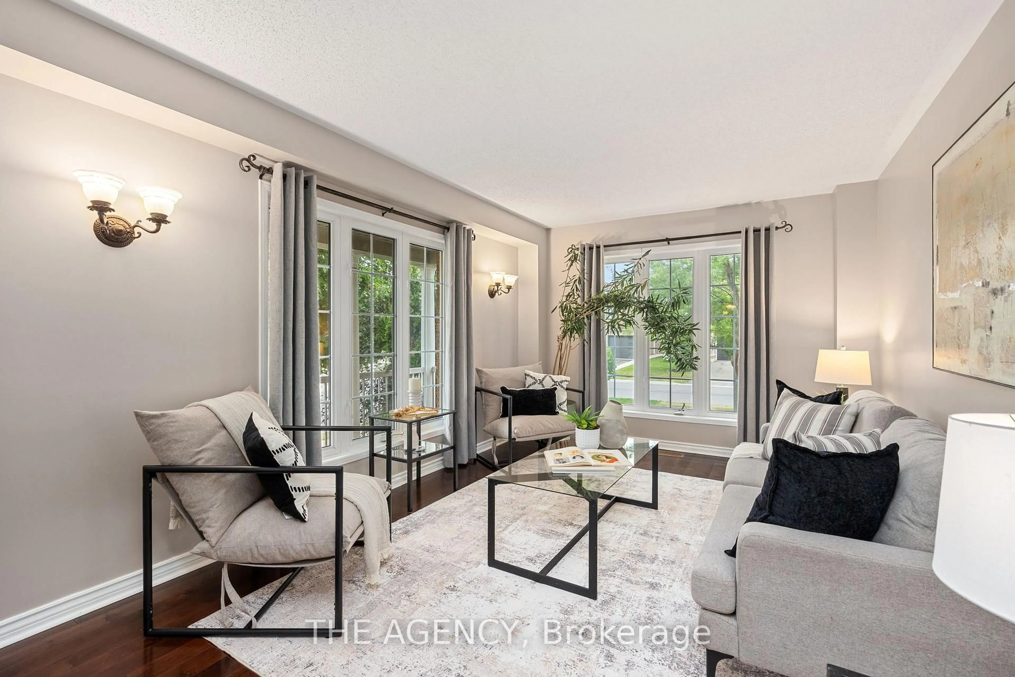 Living room with furniture, unknown for 1 Applegrove Crt, Brampton Ontario L6R 2Y9