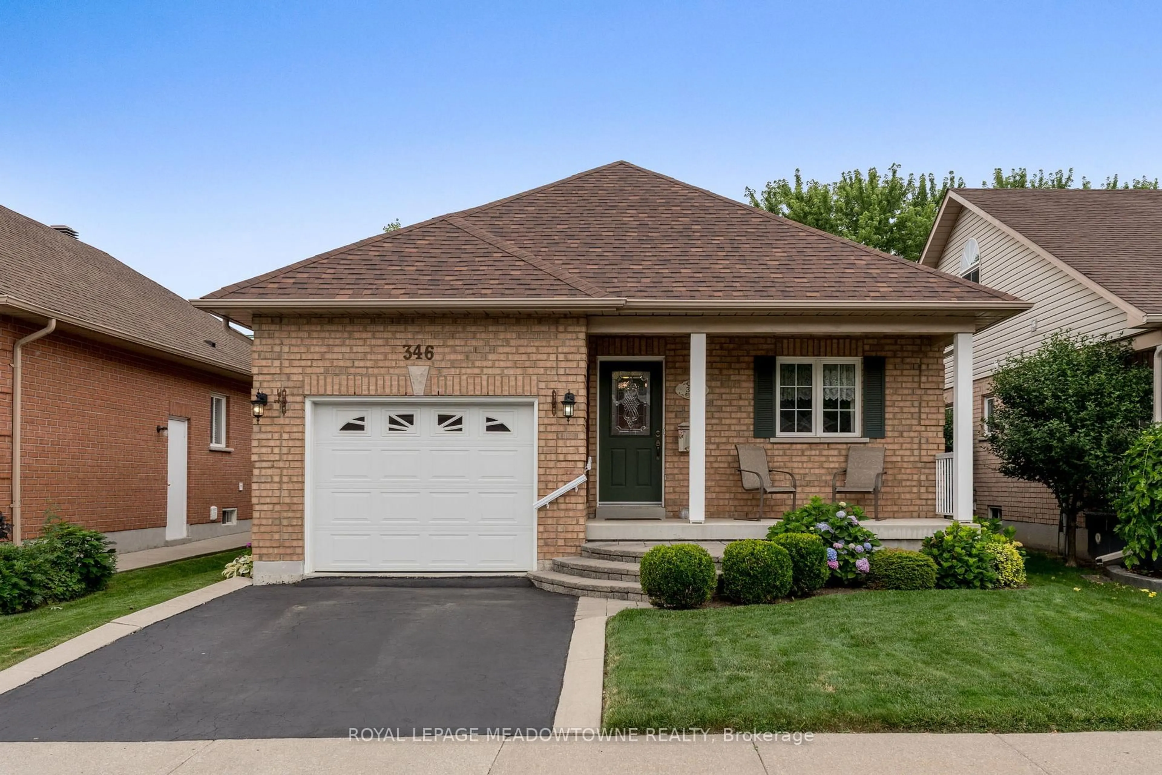 Home with brick exterior material, street for 346 Centennial Forest Dr, Milton Ontario L9T 5X3