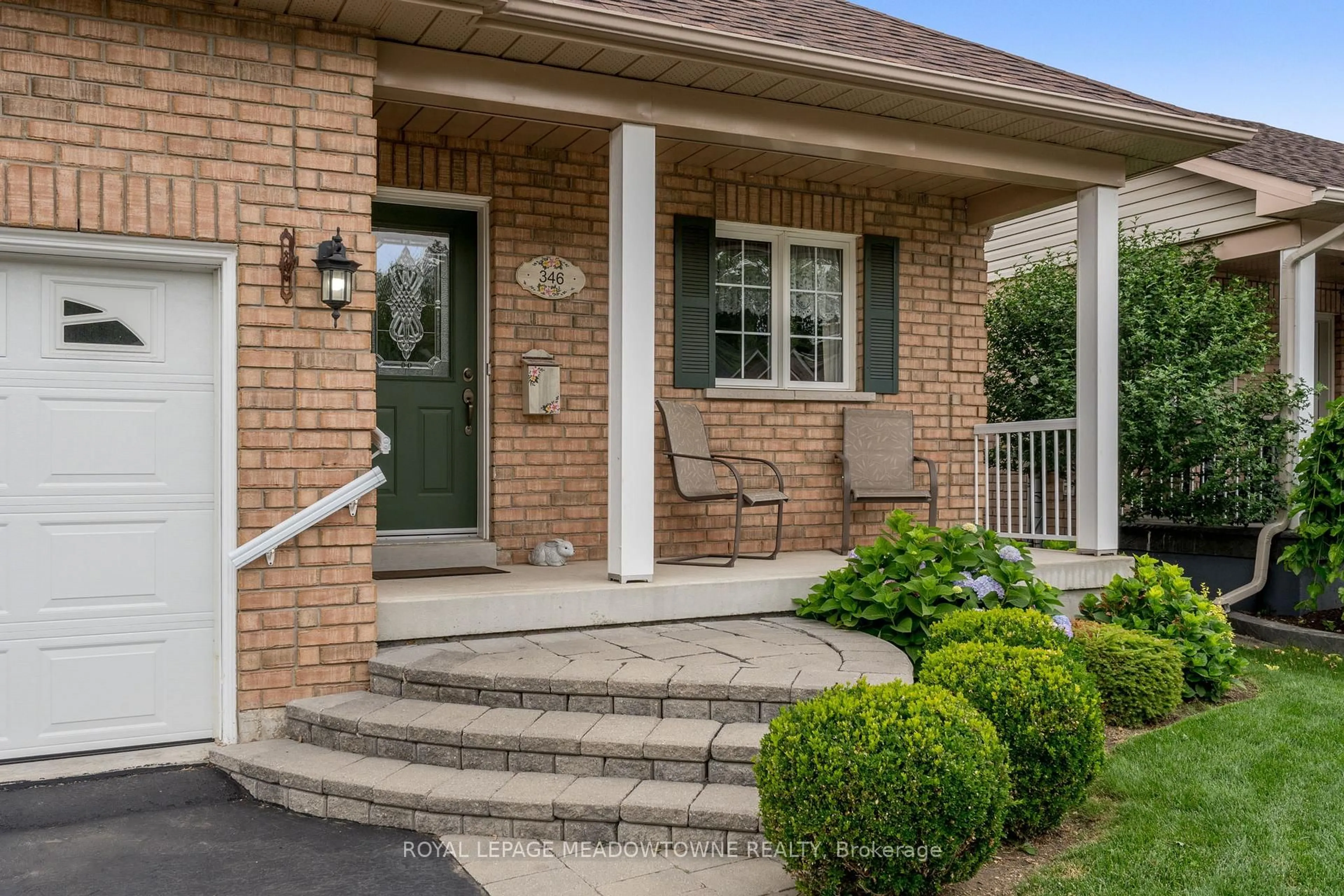 Home with brick exterior material, street for 346 Centennial Forest Dr, Milton Ontario L9T 5X3