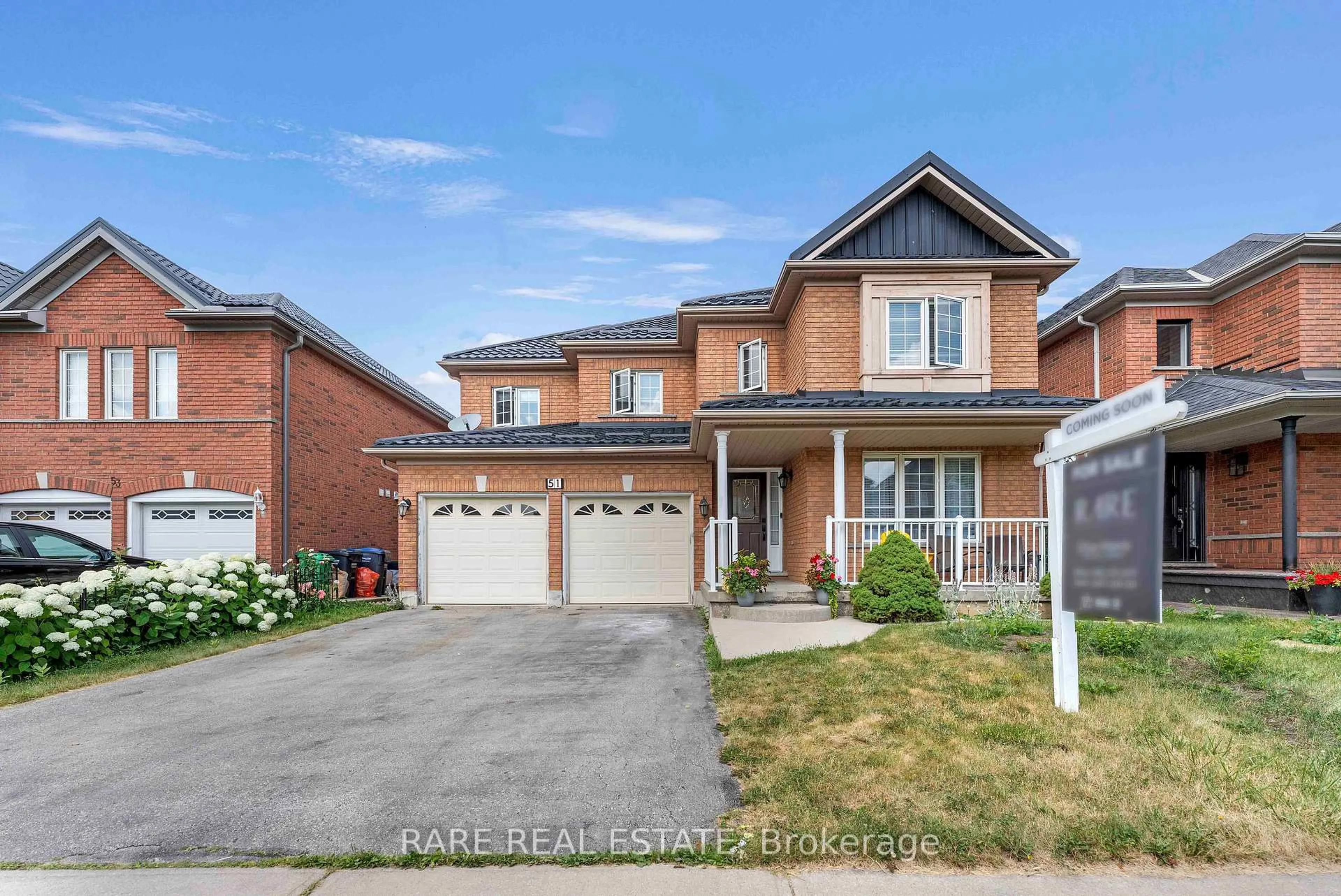 Home with brick exterior material, street for 51 Wild Indigo Cres, Brampton Ontario L6R 2J9