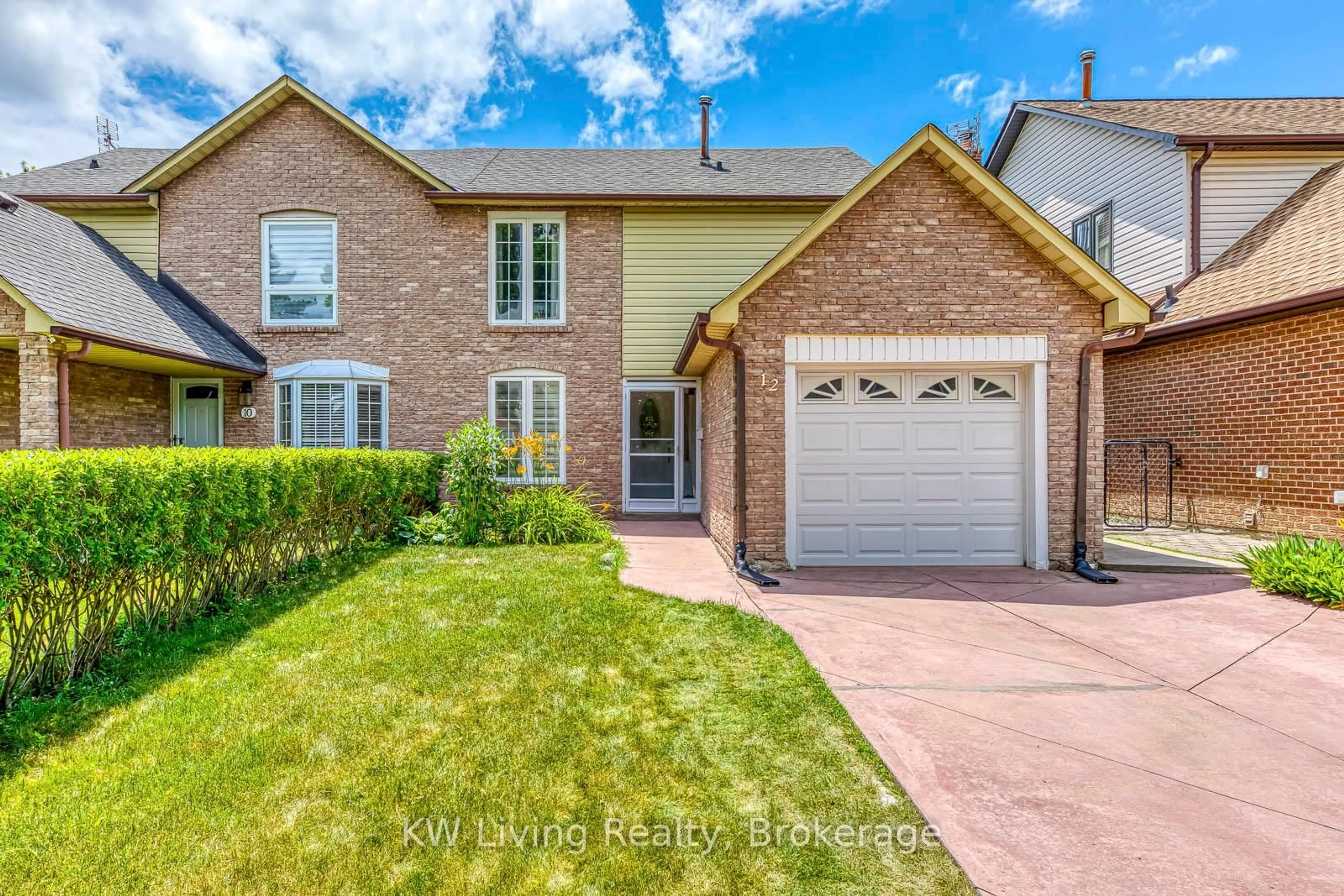 Home with brick exterior material, street for 12 Kline Crt, Brampton Ontario L6Z 1E5