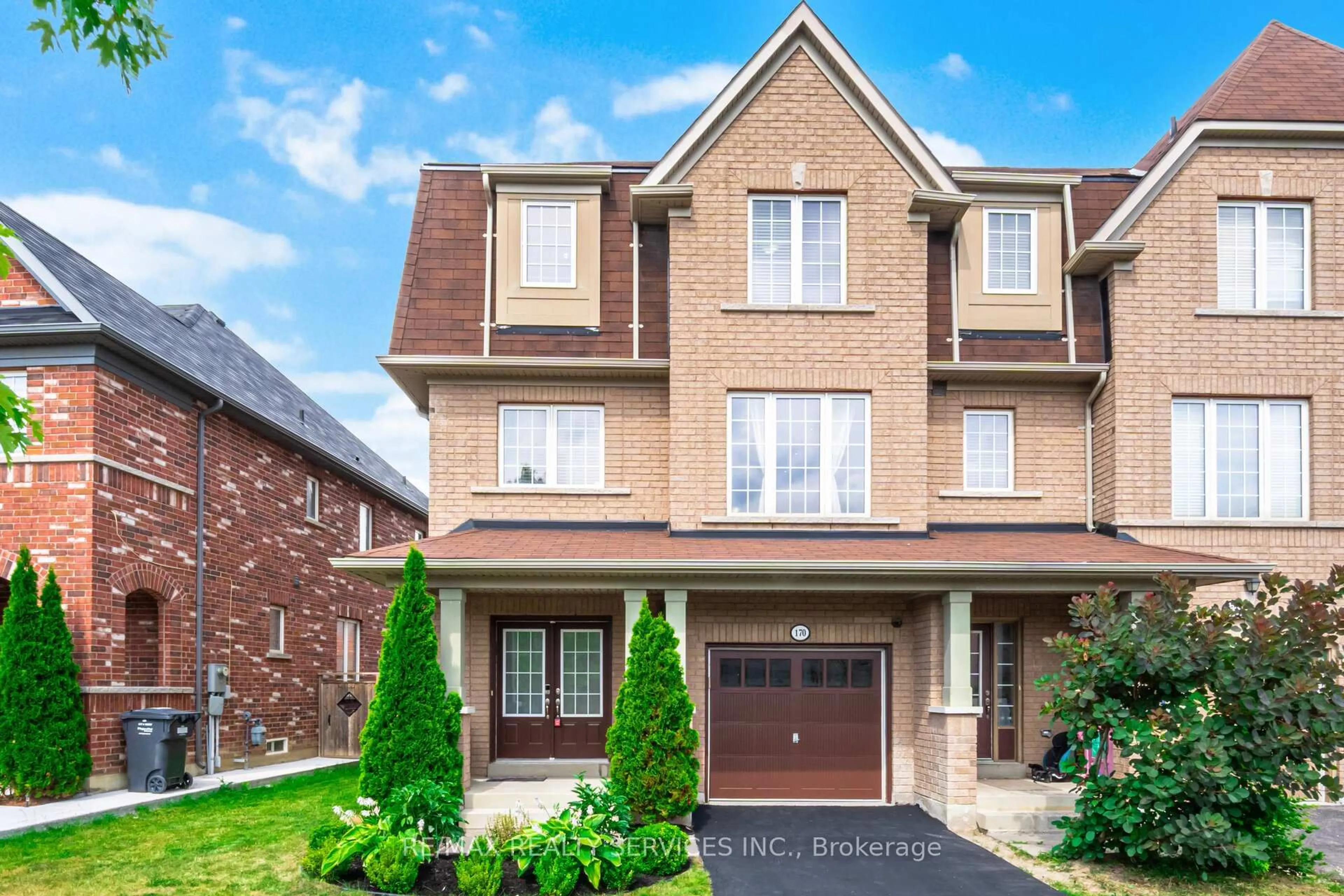 Home with brick exterior material, street for 170 Sussexvale Dr, Brampton Ontario L6R 3R1
