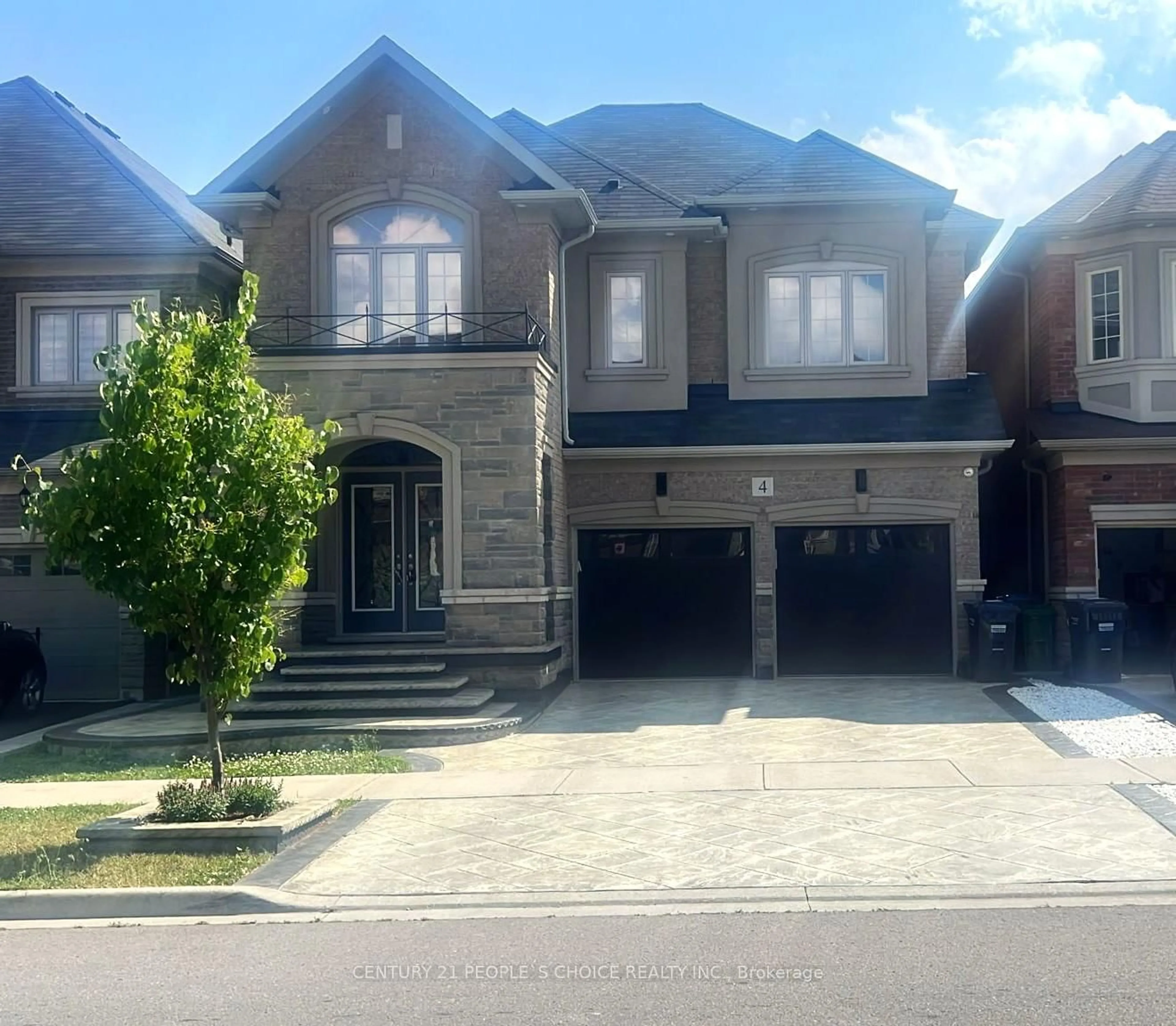 Home with brick exterior material, street for 4 Action Dr, Brampton Ontario L7A 4X8