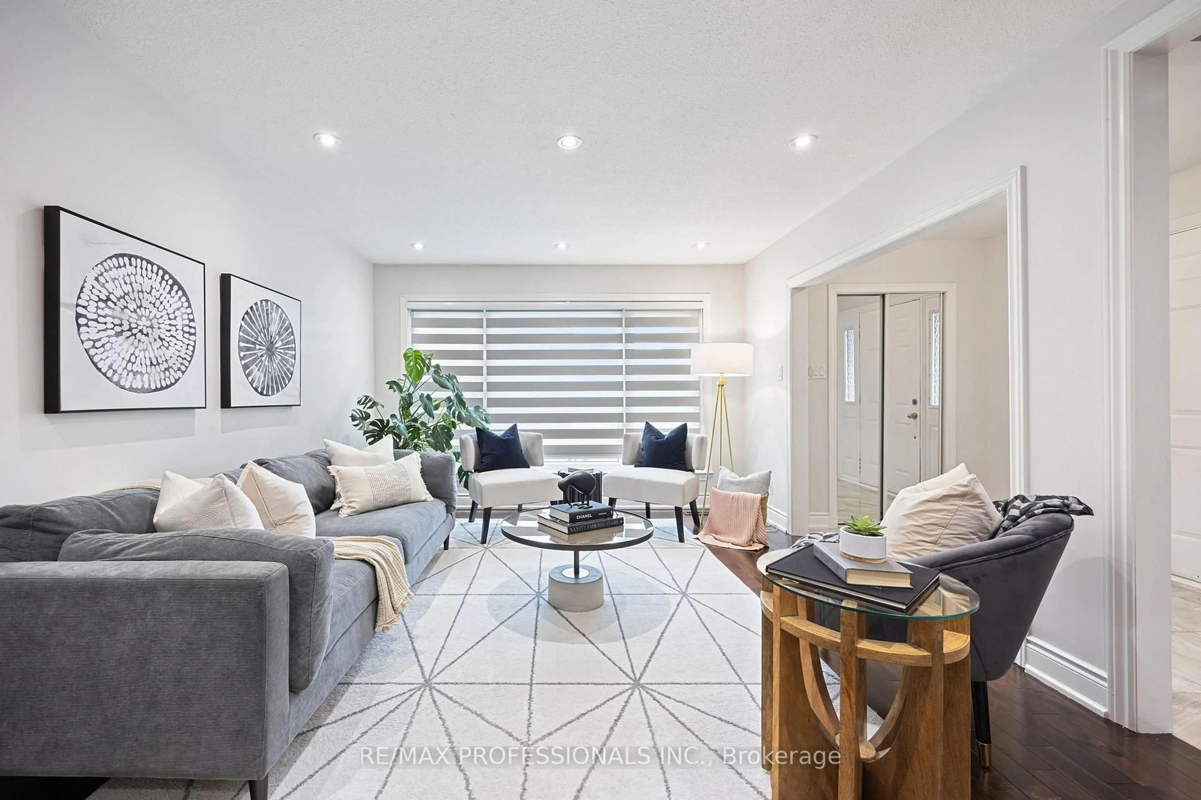 Living room with furniture, unknown for 38 Dalraith Cres, Brampton Ontario L6T 2X5