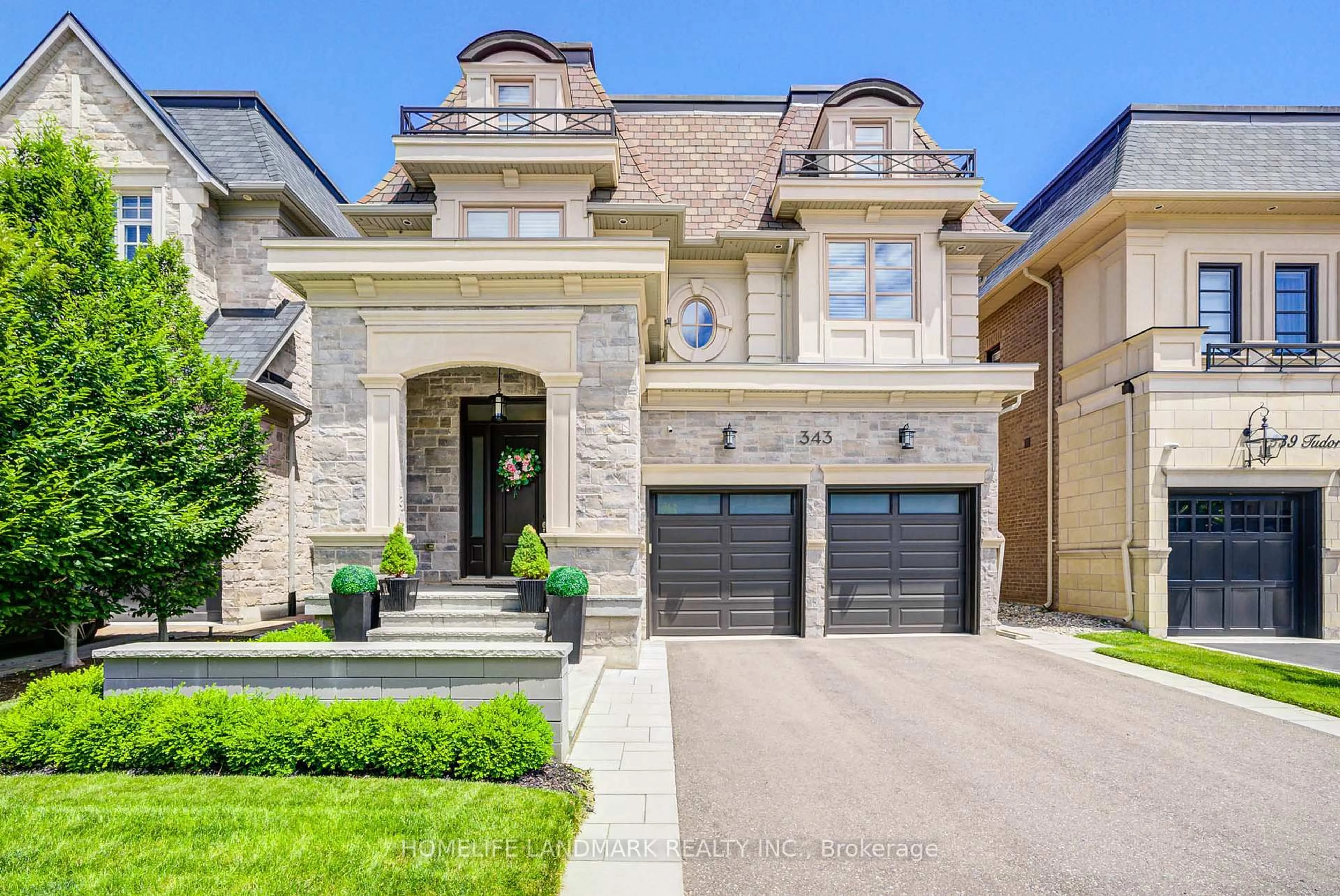Home with brick exterior material, street for 343 Tudor Ave, Oakville Ontario L6K 0G8